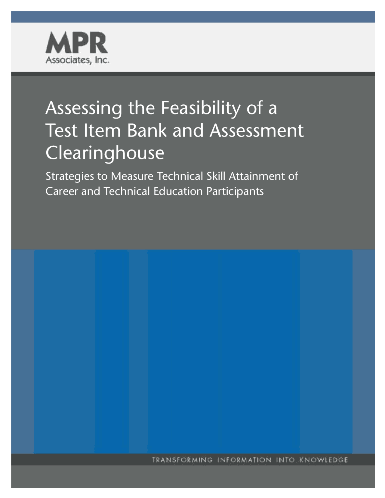 Design Criteria for National Technical Skills Assessment System: Item ...