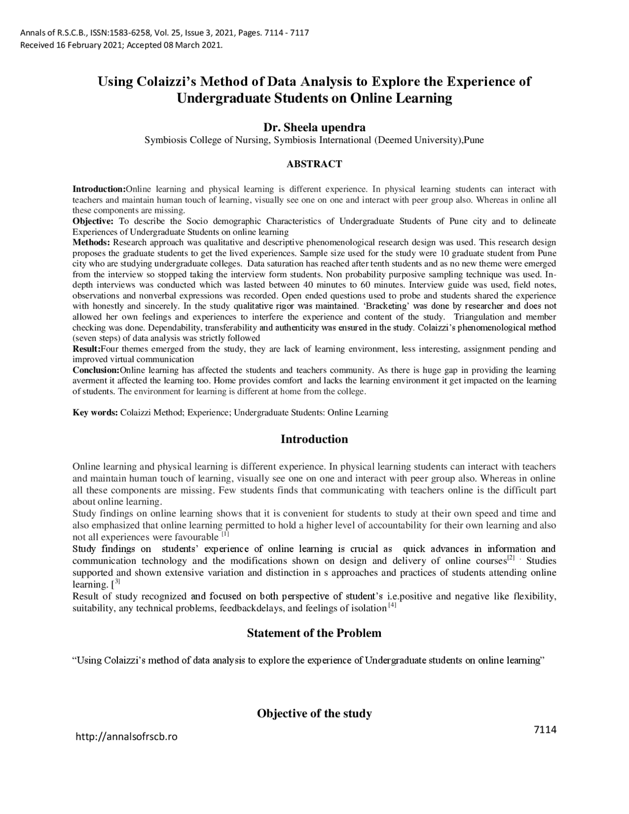 Using Colaizzi s Method Of Data Analysis To Explore The Lecture using-colaizzi-s-method-of-data-analysis-to-explore-the-lecture