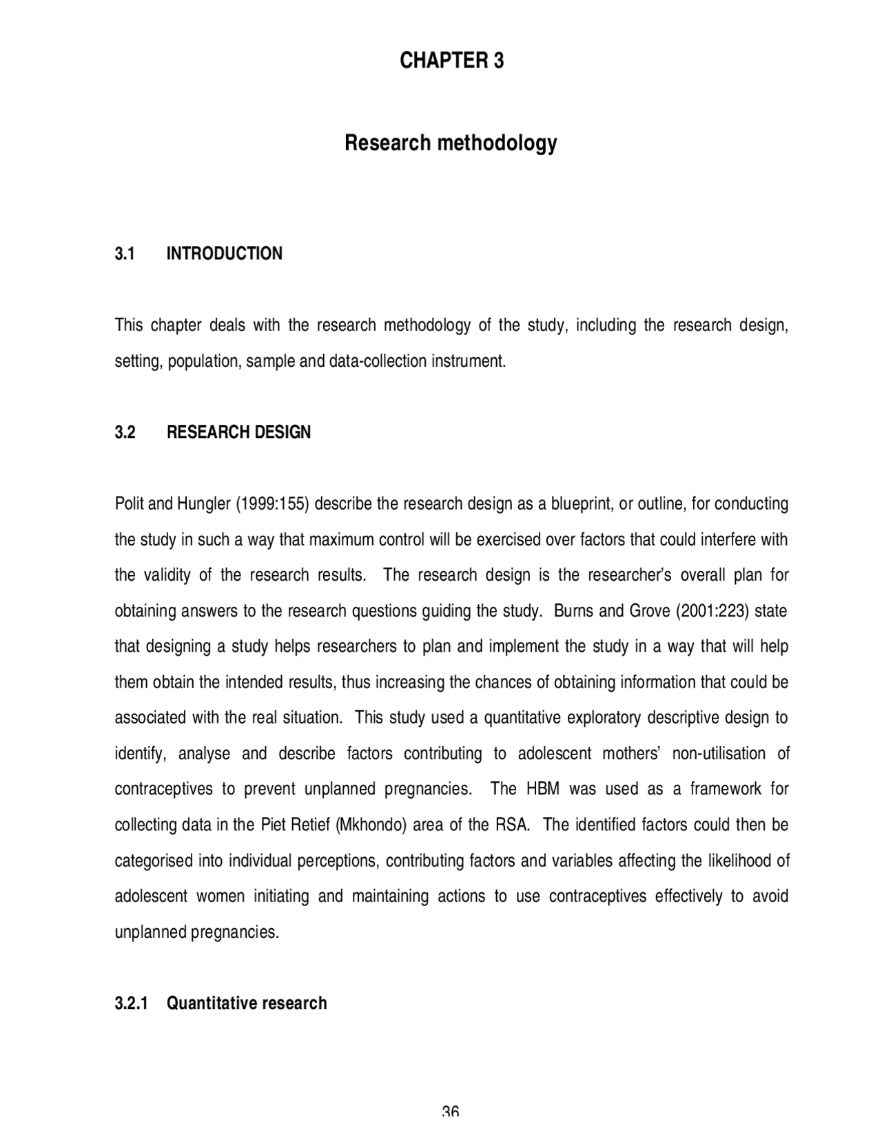 CHAPTER 3 Research methodology | Study Guides, Projects, Research ...