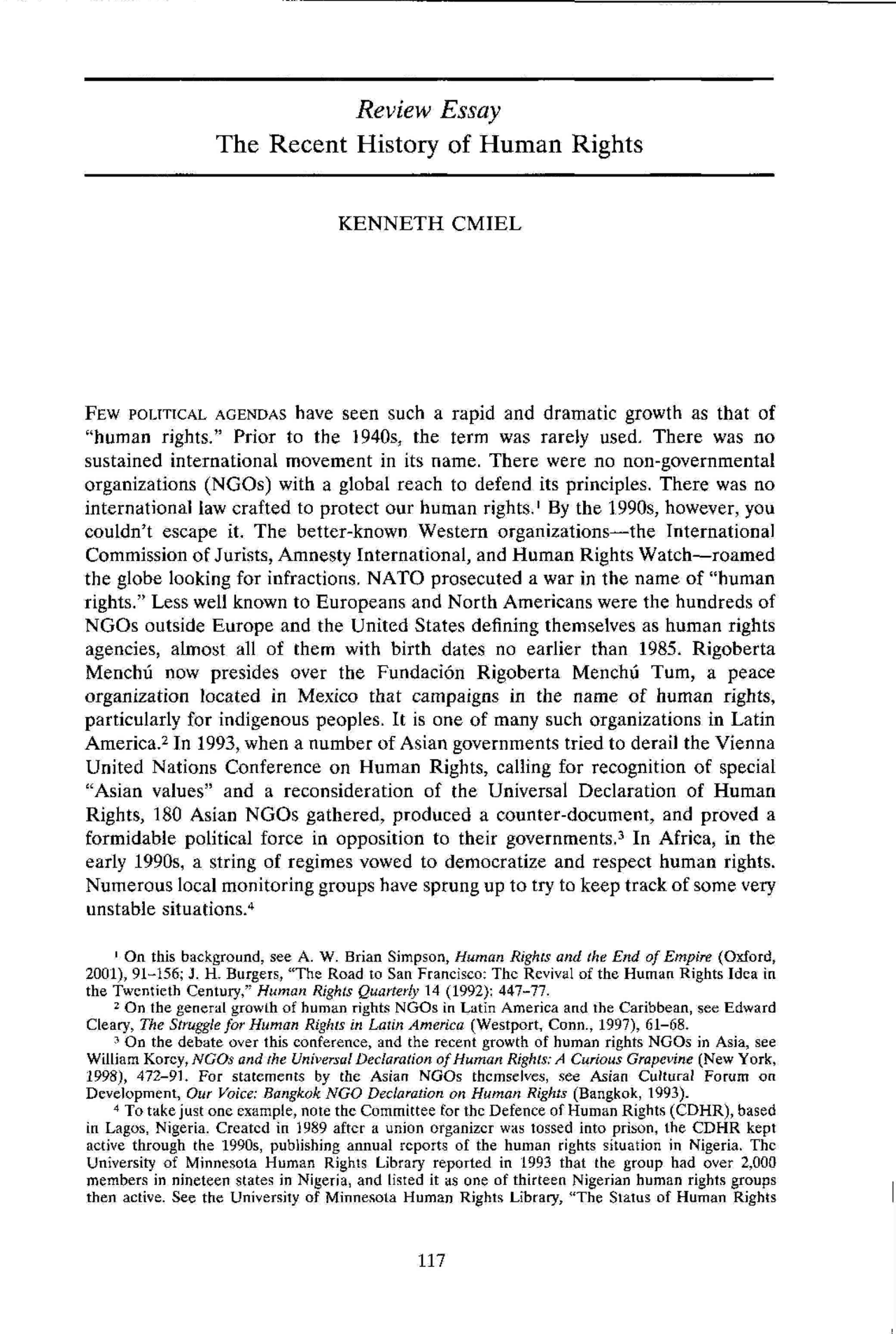 The Evolution and Controversies of Human Rights: A Global Perspective ...