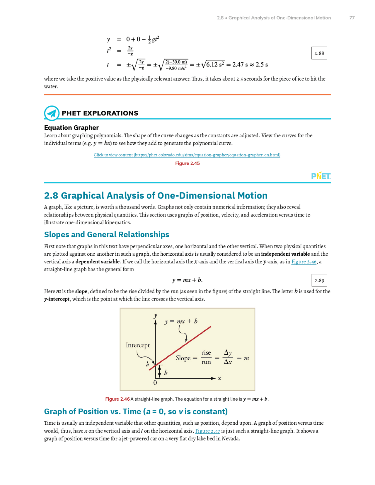 Physics In College College Physics | Exams Physics | Docsity