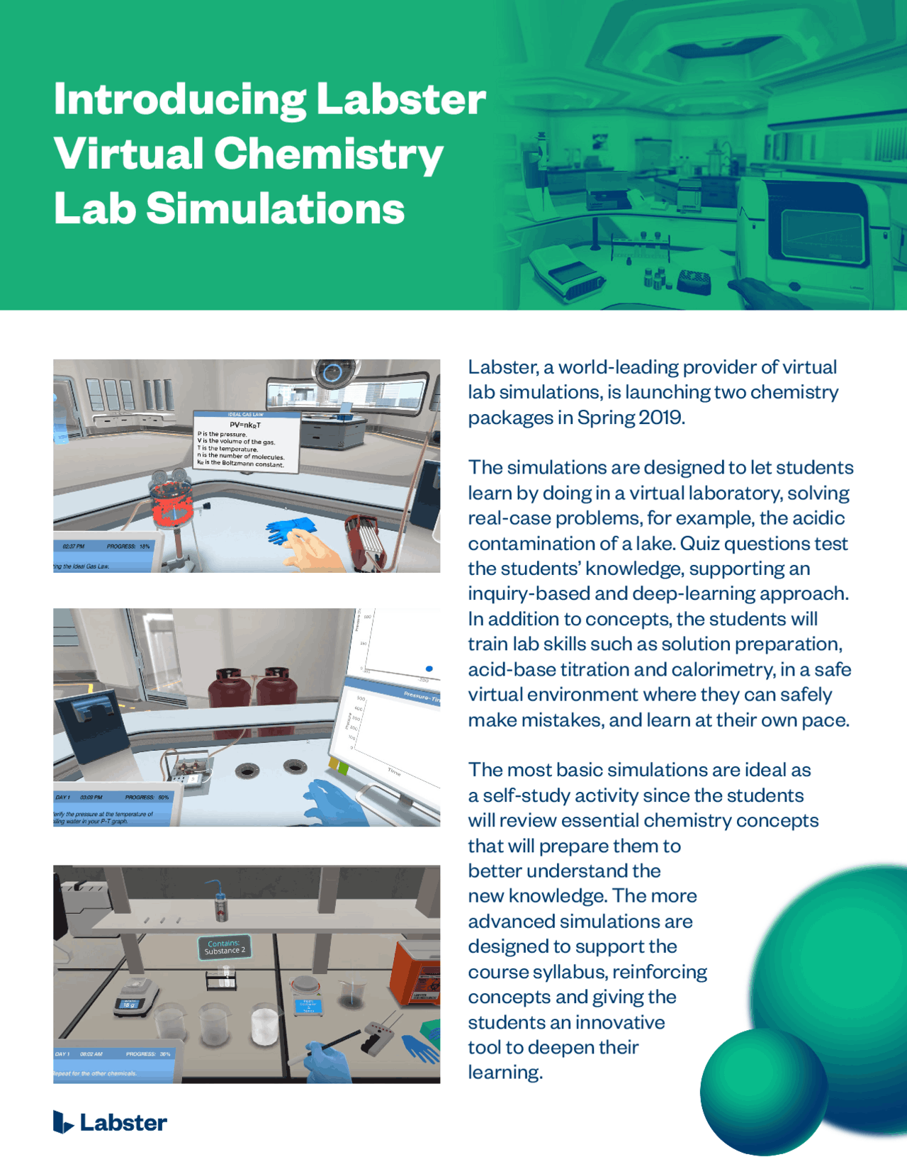 Introducing Labster Virtual Chemistry Lab Simulations | Study notes ...