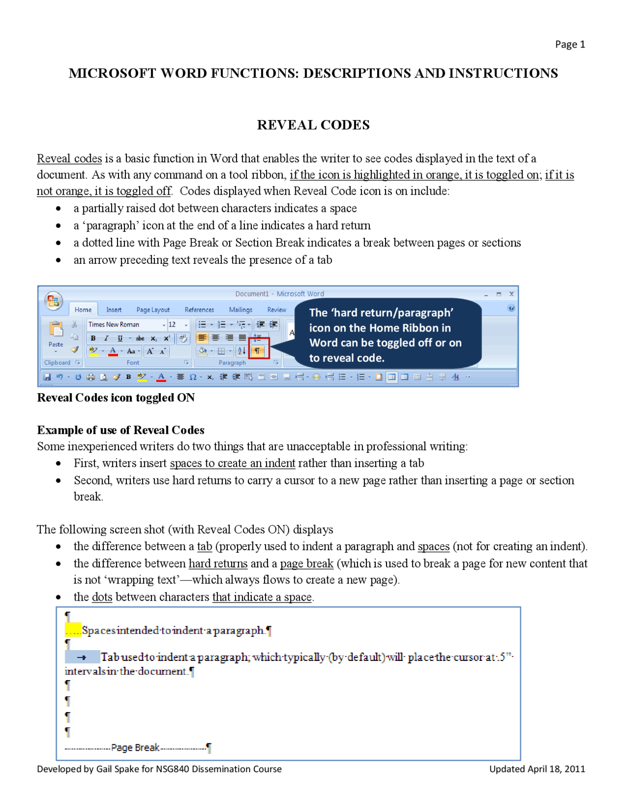 MICROSOFT WORD FUNCTIONS: DESCRIPTIONS AND ... | Study notes Nursing ...