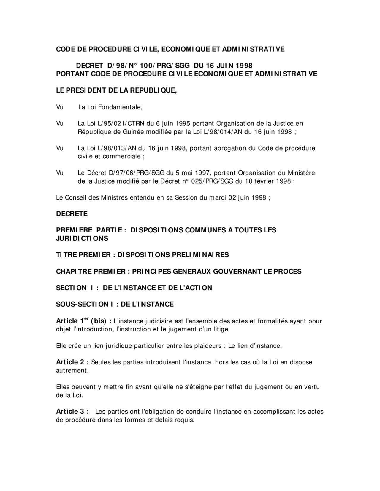 Article 395 Du Code De Procédure Civile Code de procedure civile, economique et administrative | Notes Procédure  civile | Docsity