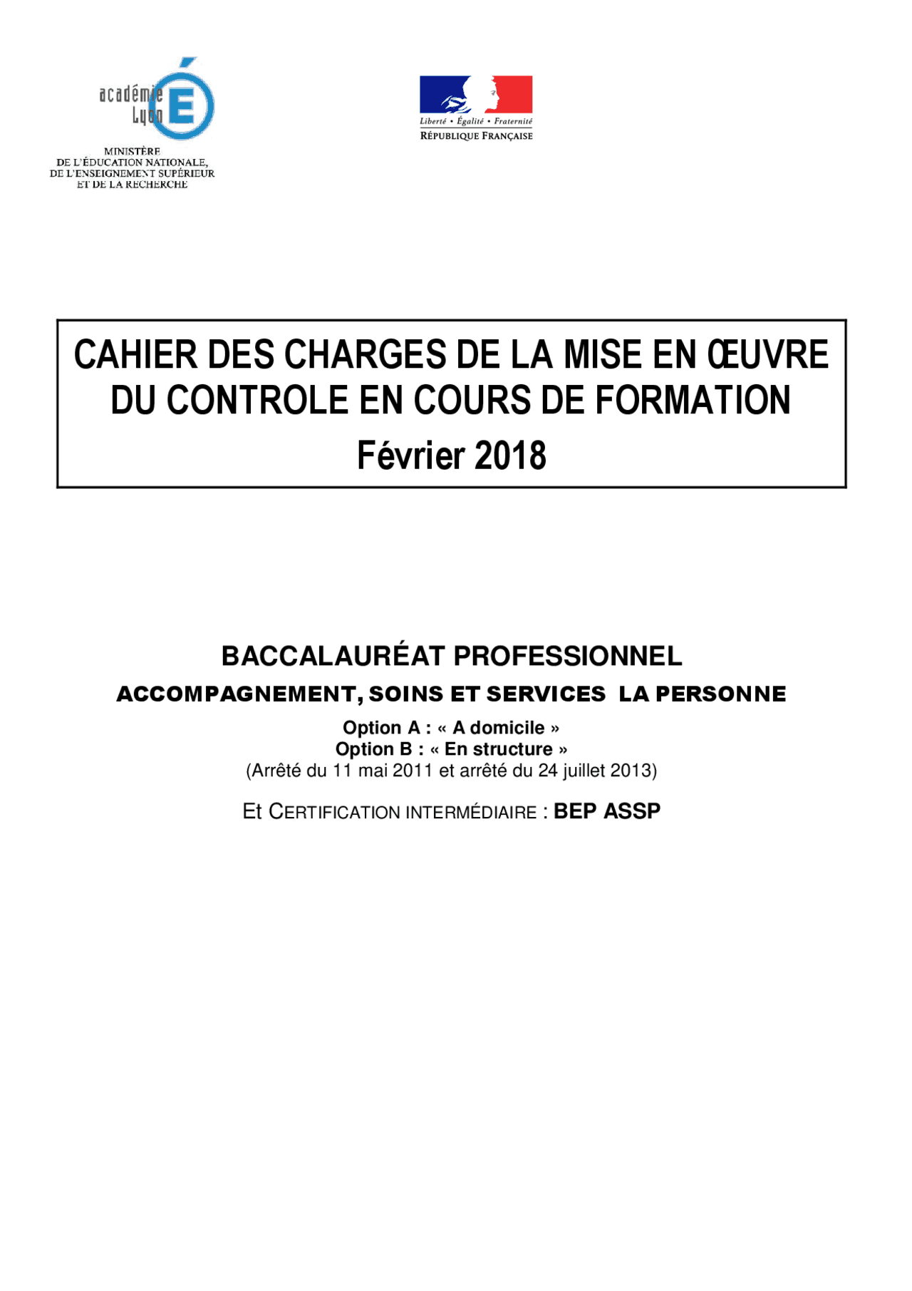 Cahier Des Charges CCF Bac Pro ASSP Option D Et S Fev 2018 Notes cahier-des-charges-ccf-bac-pro-assp-option-d-et-s-fev-2018-notes