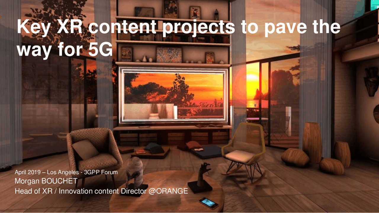 Key XR content projects to pave the way for 5G | Exams Innovation | Docsity