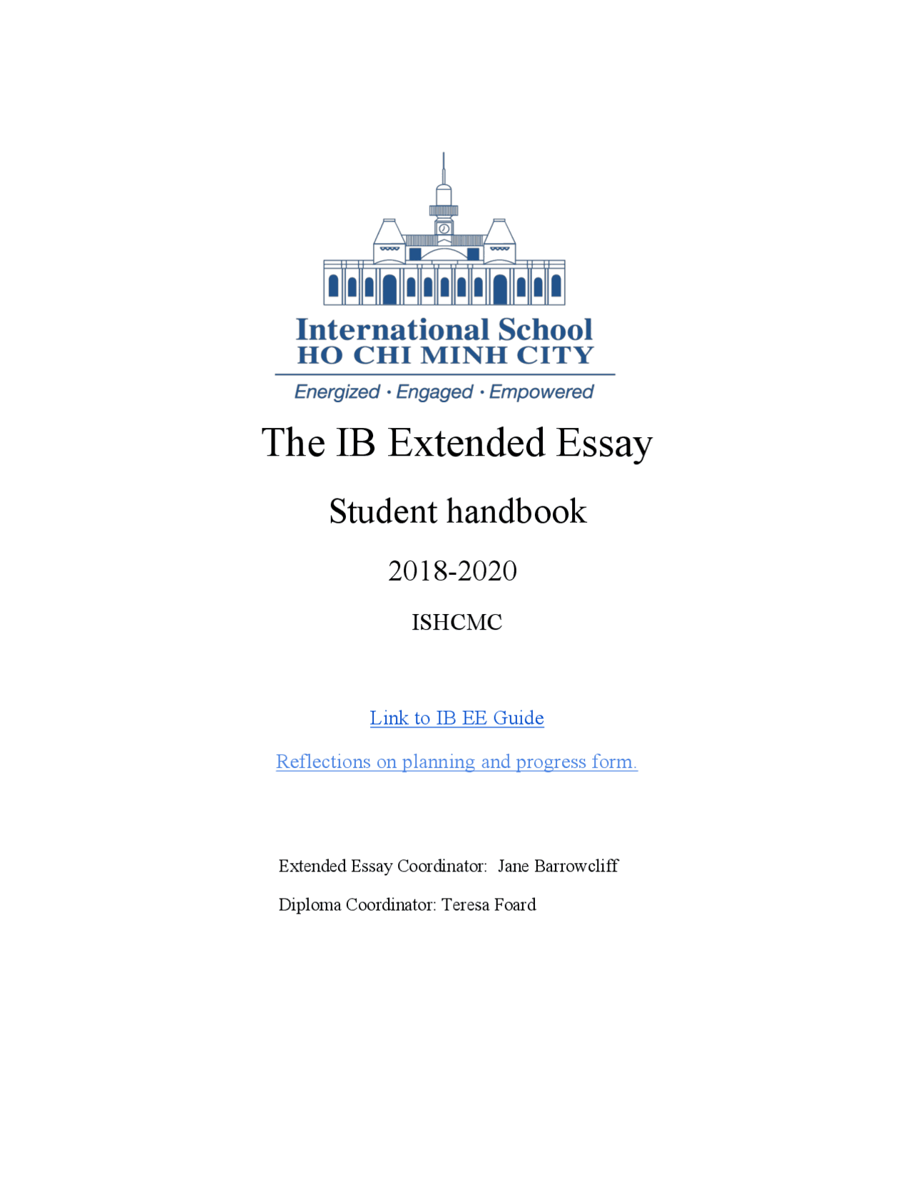 The IB Extended Essay | Slides Religion | Docsity