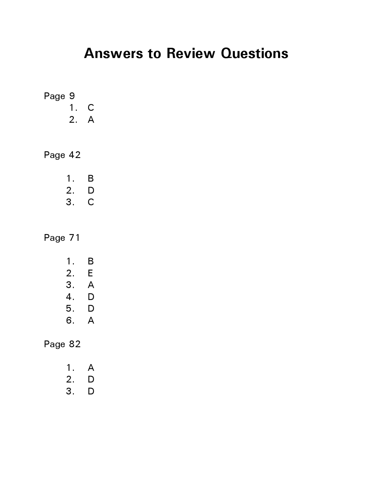 Chapter 5 Answers to Review Questions Exercises Chemistry Docsity