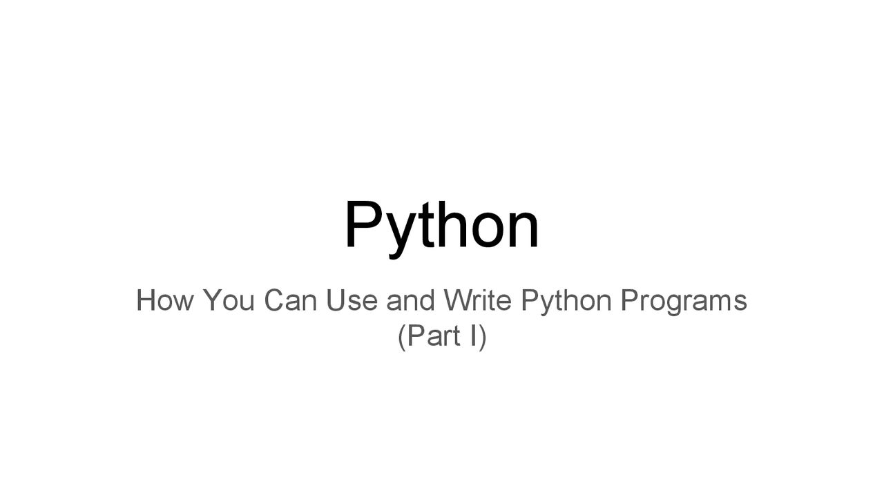 Python | Lecture notes Advanced Computer Programming | Docsity