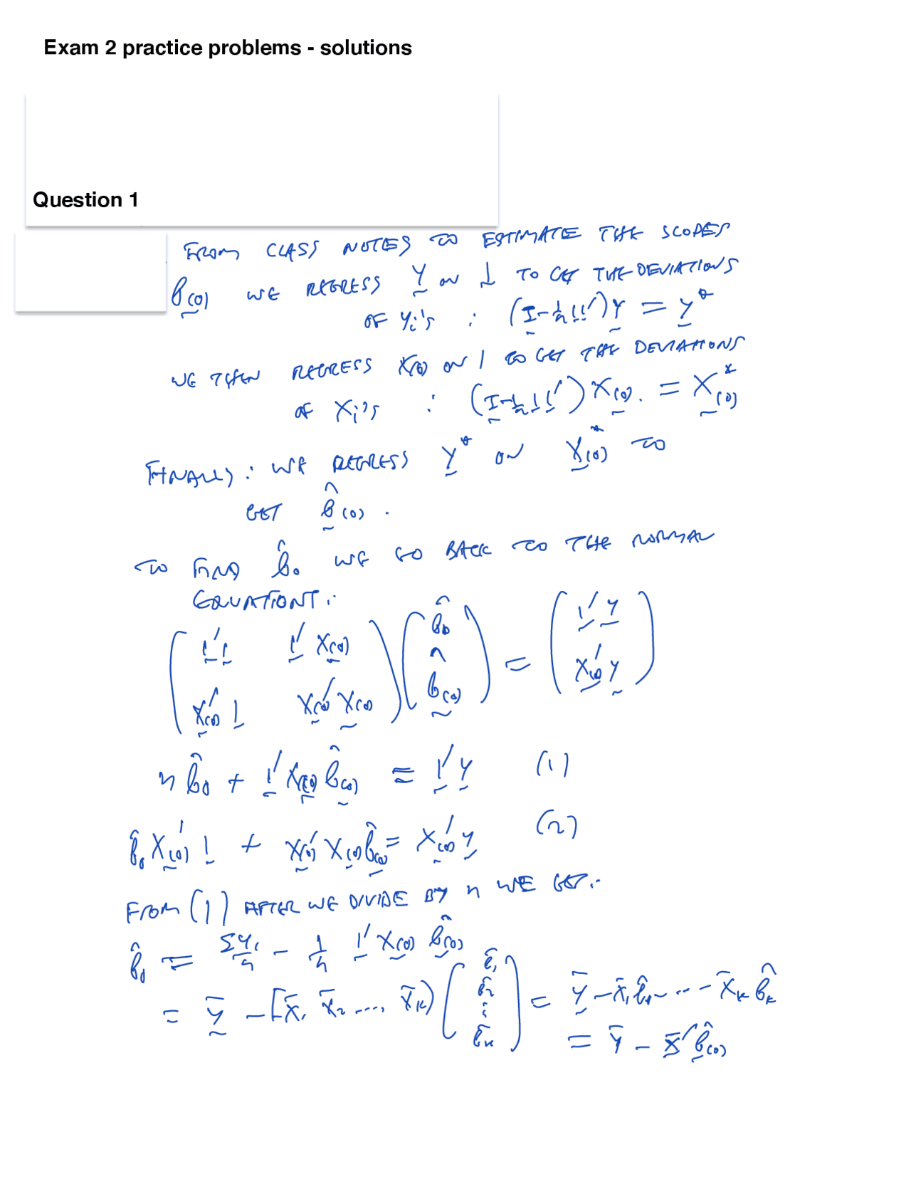 Exam 2 practice problems | Exercises Mathematical Physics | Docsity