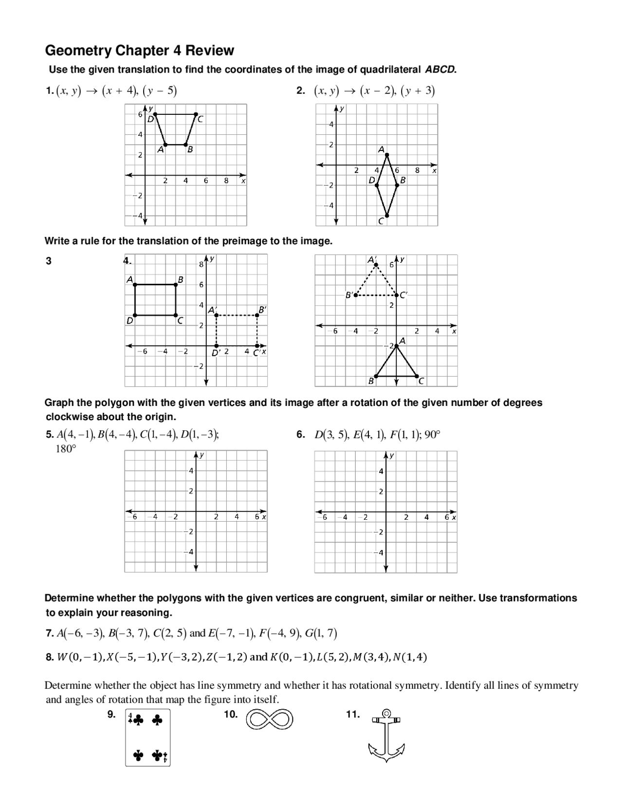 Geometry Chapter 4 ... | L
