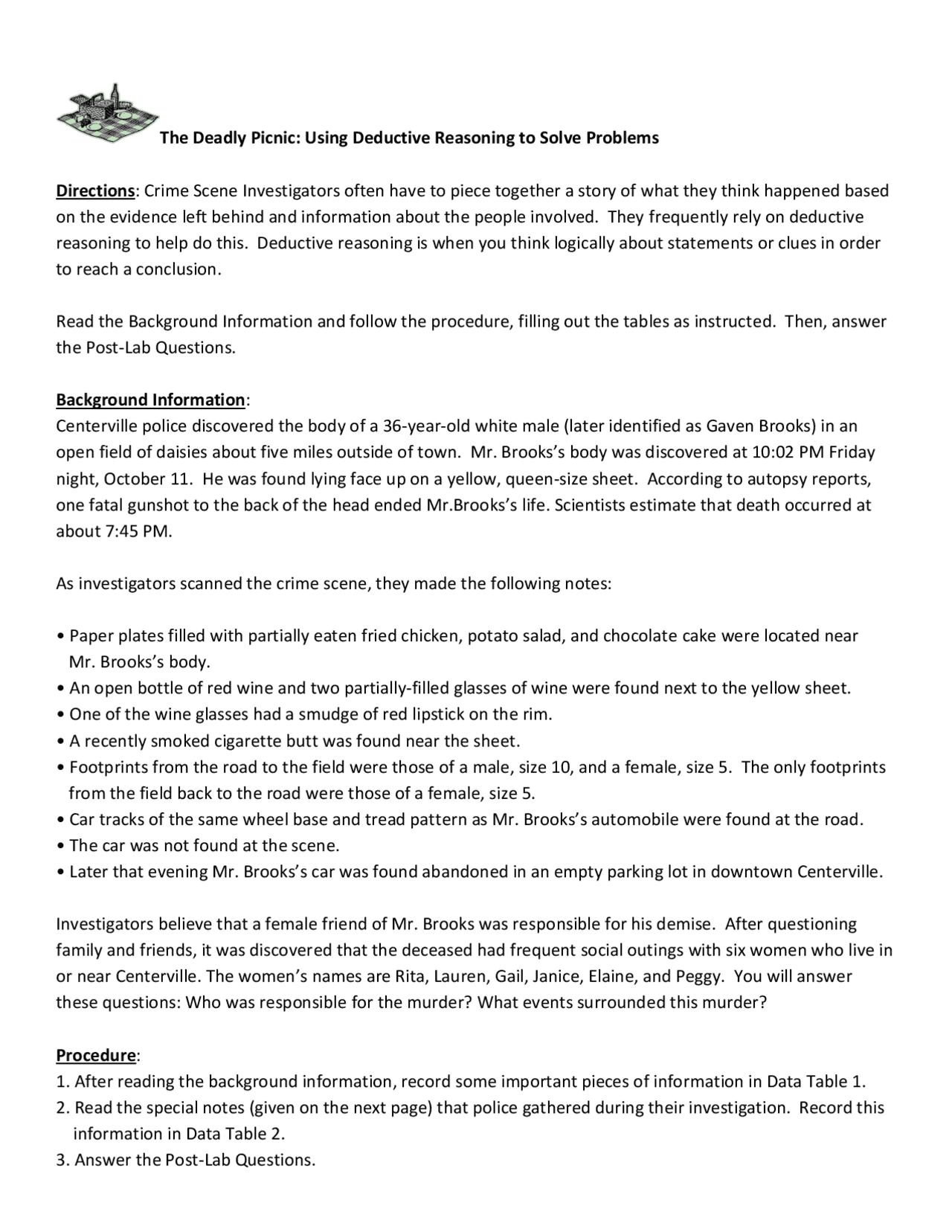 Crime Scene Investigators often have to piece togethe | Study notes ...