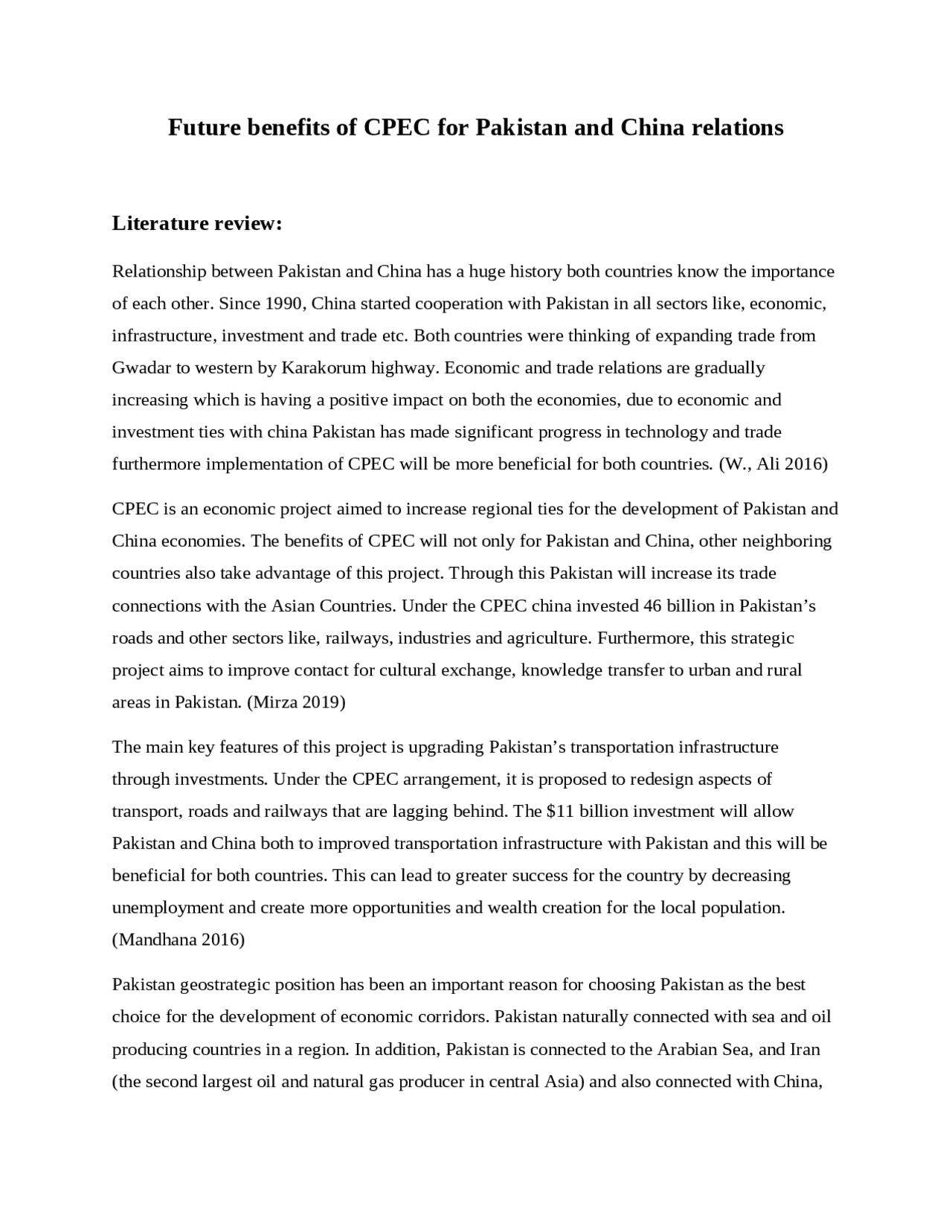 Future benefits of CPEC for Pakistan and China relations | Study Guides ...
