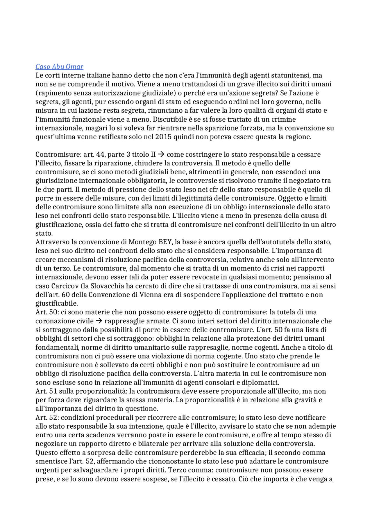 Caso Barcelona Traction Schemi e mappe concettuali di Diritto