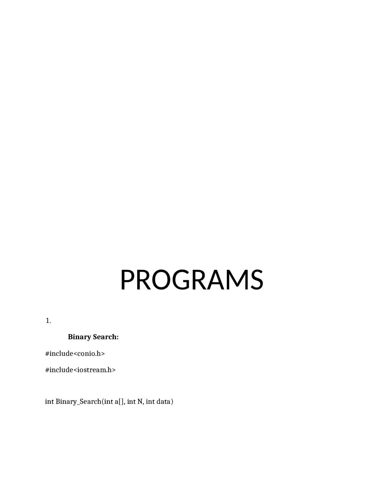 Computer Practical Practice | Exercises Computer Science - Docsity