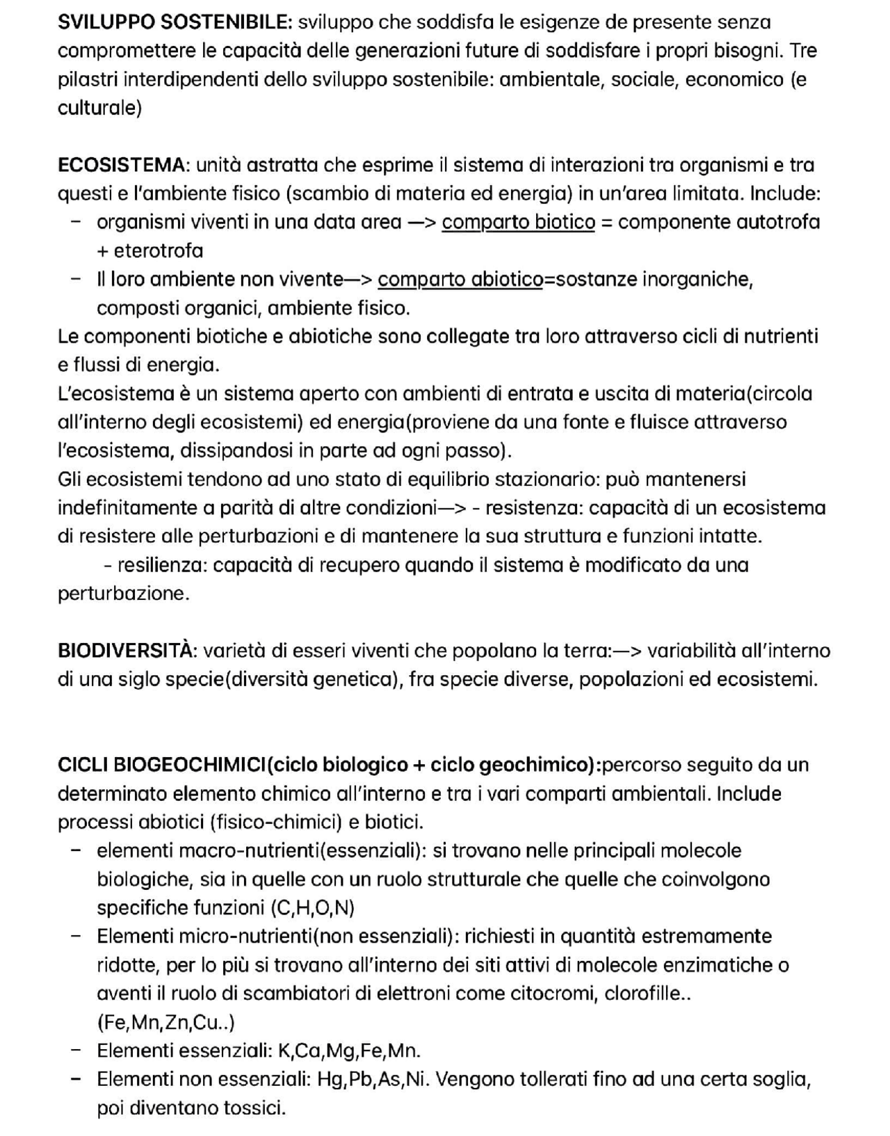 Introduzione alla chimica dell’ambiente Appunti di Scienze Ambientali