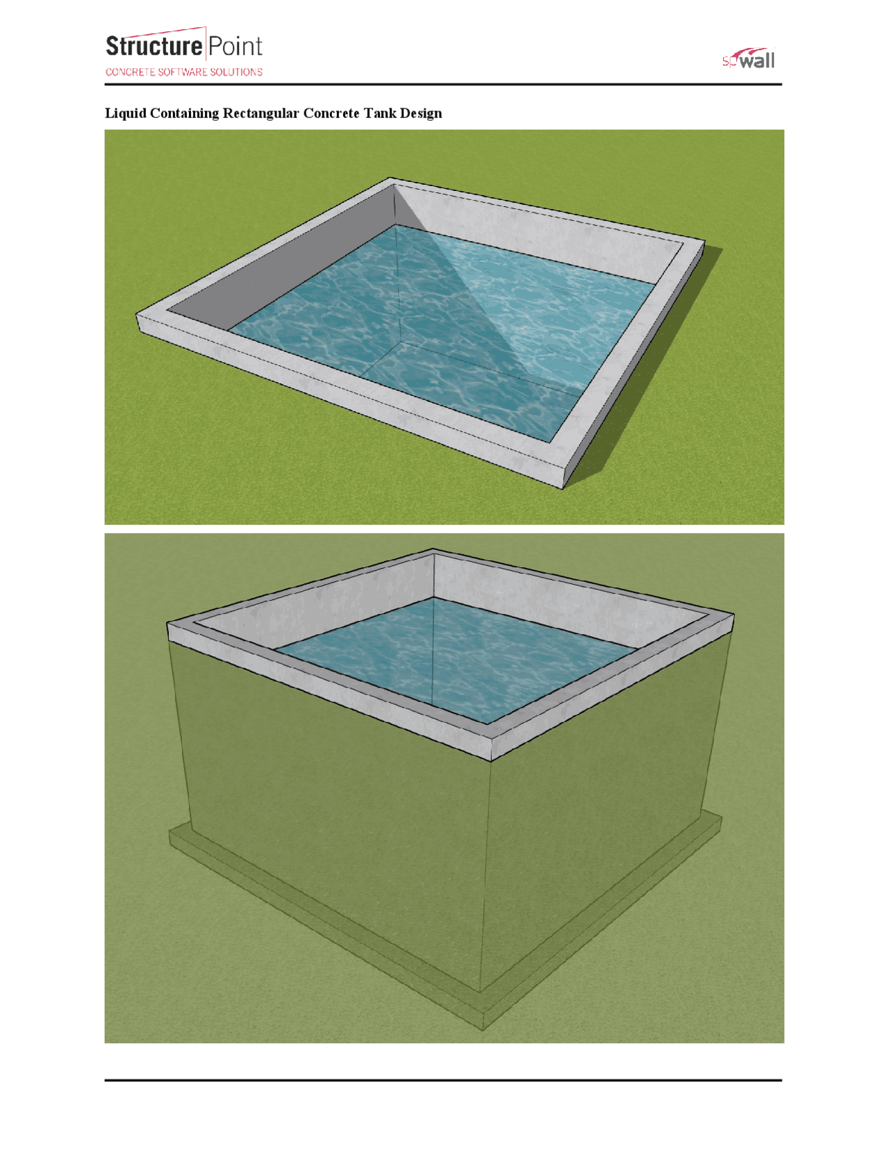 Liquid Containing Rectangular Concrete Tank Design Slides Design