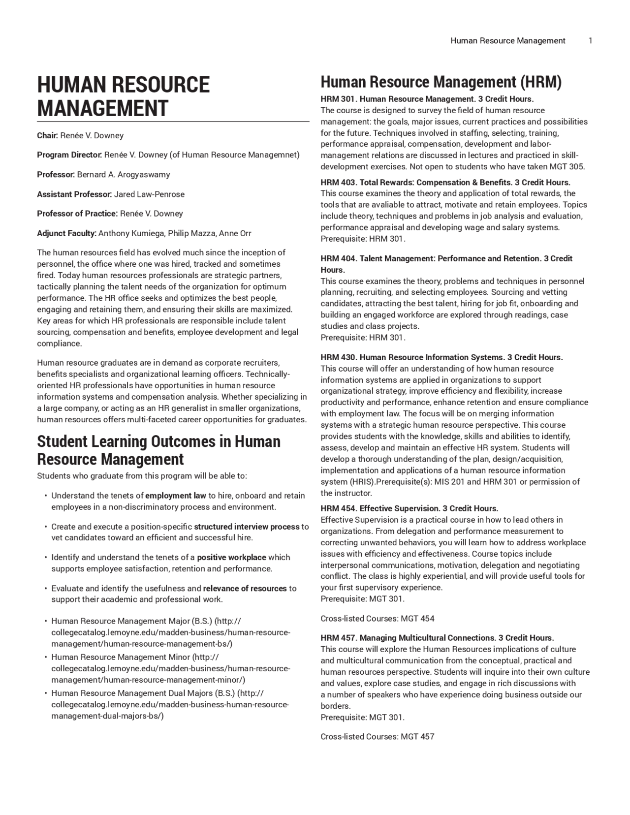Human Resource Management (HRM) | Study notes Human Resource Management ...