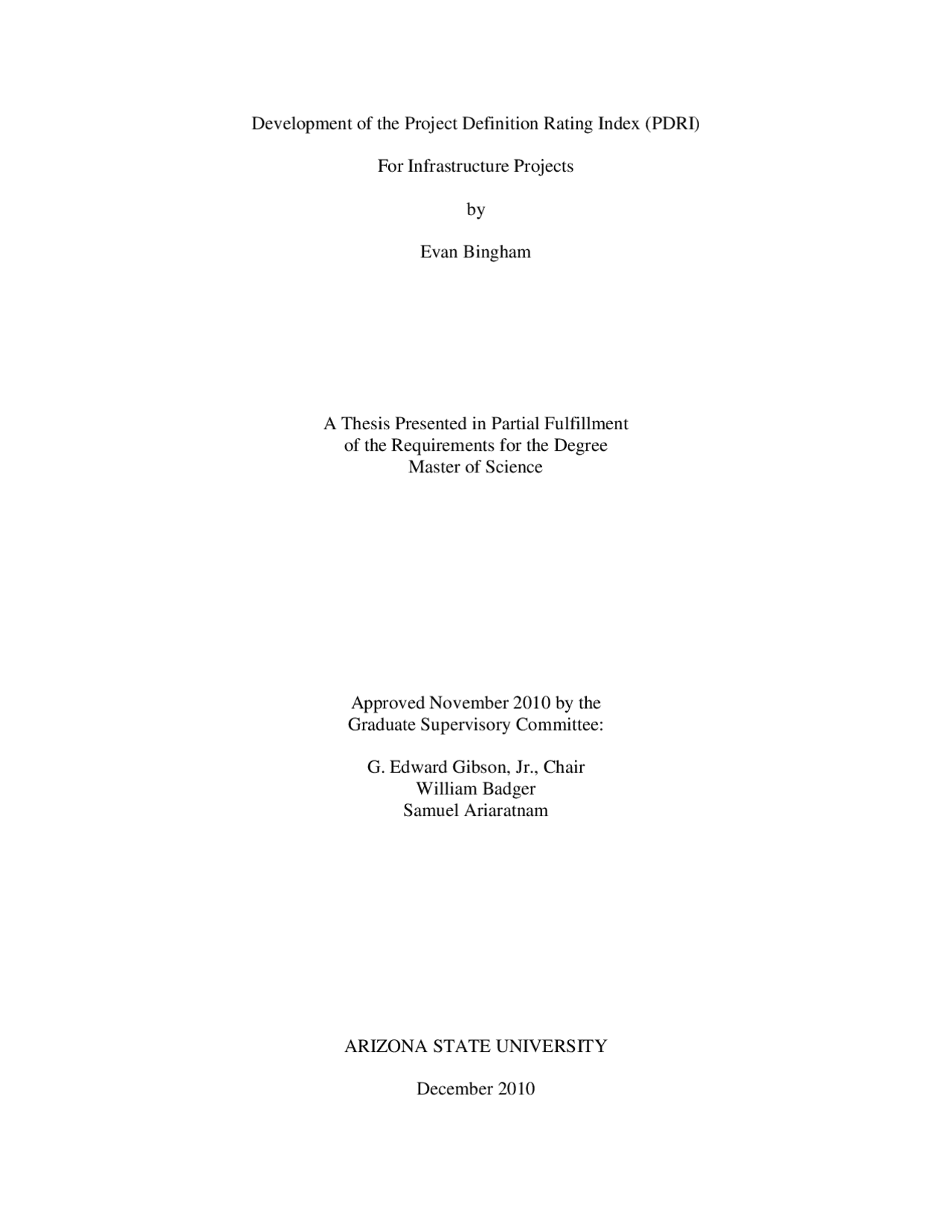 Development of the Project Definition Rating Index (PDRI) | Study notes ...