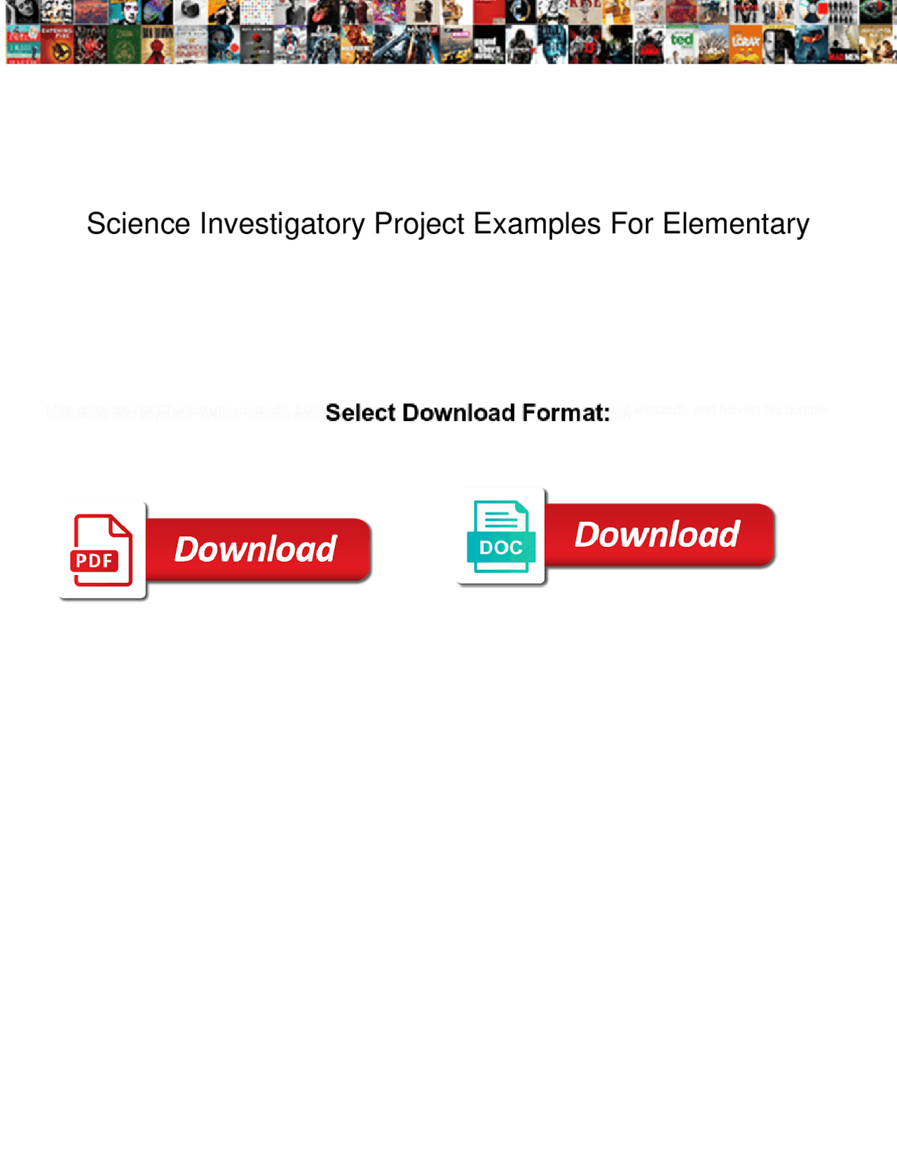 Science-investigatory-project-examples-for-elementary.pdf | Schemes and ...