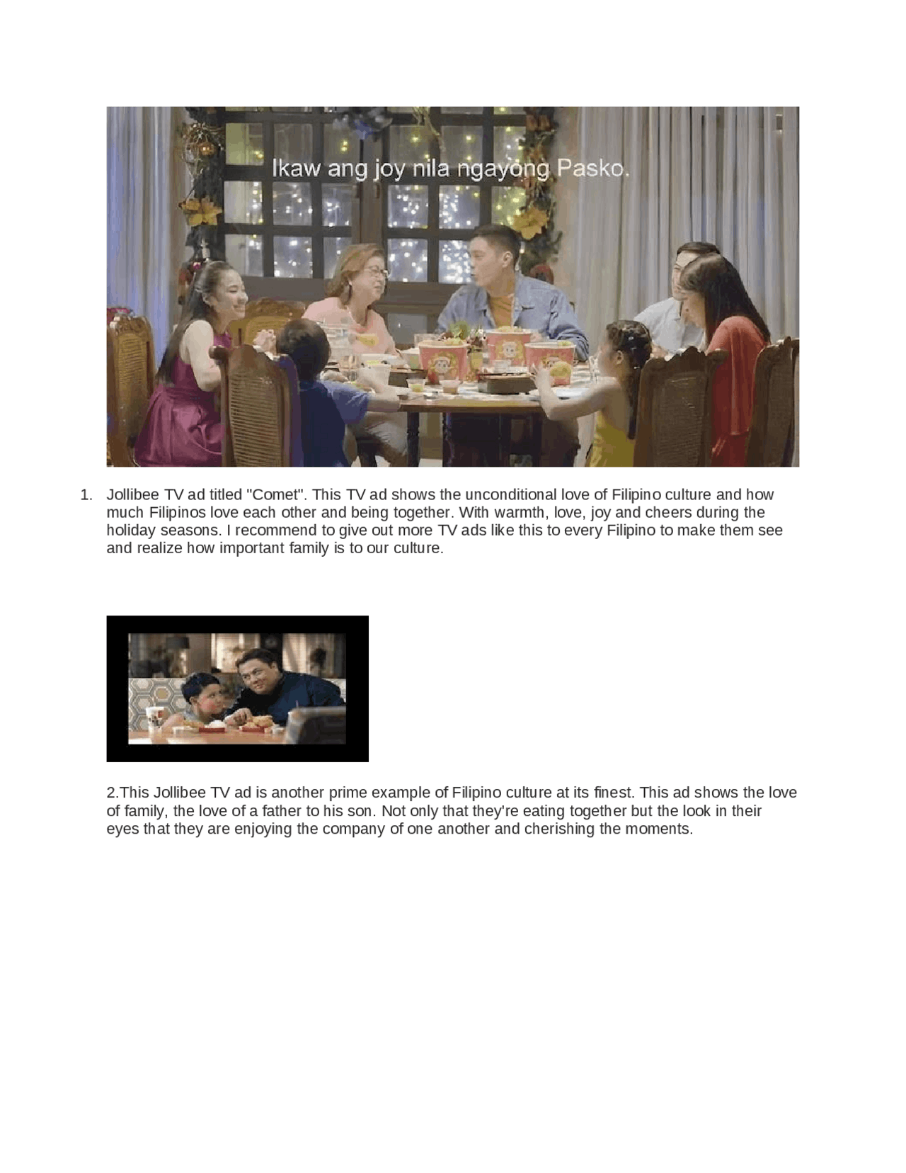 A Simple TV AD Assignment | Assignments Marketing | Docsity