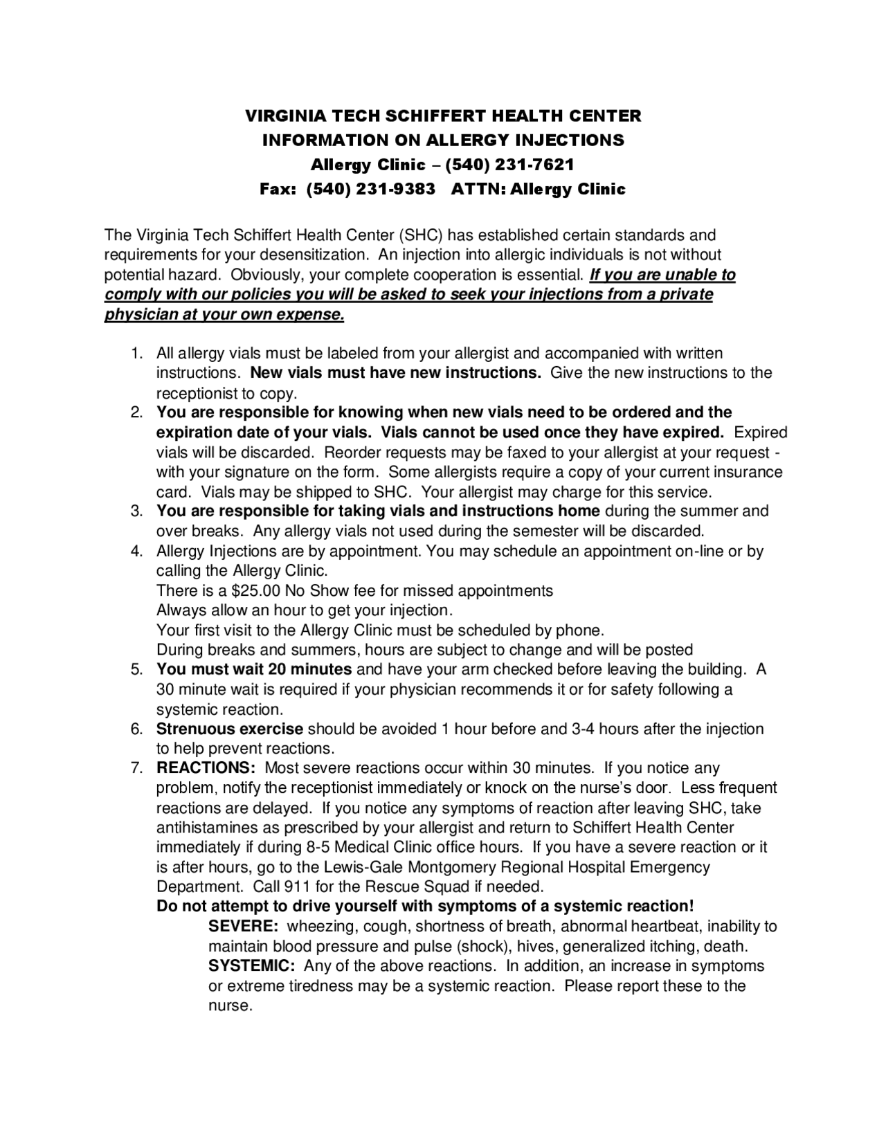 Virginia Tech Note Virginia tech schiffert health center | Summaries Management of Health ...