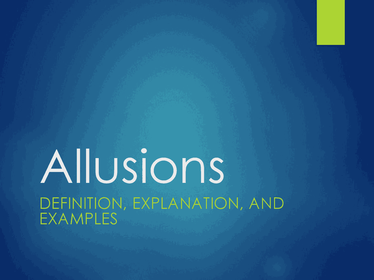 DEFINITION, EXPLANATION, AND EXAMPLES | Lecture notes Art | Docsity