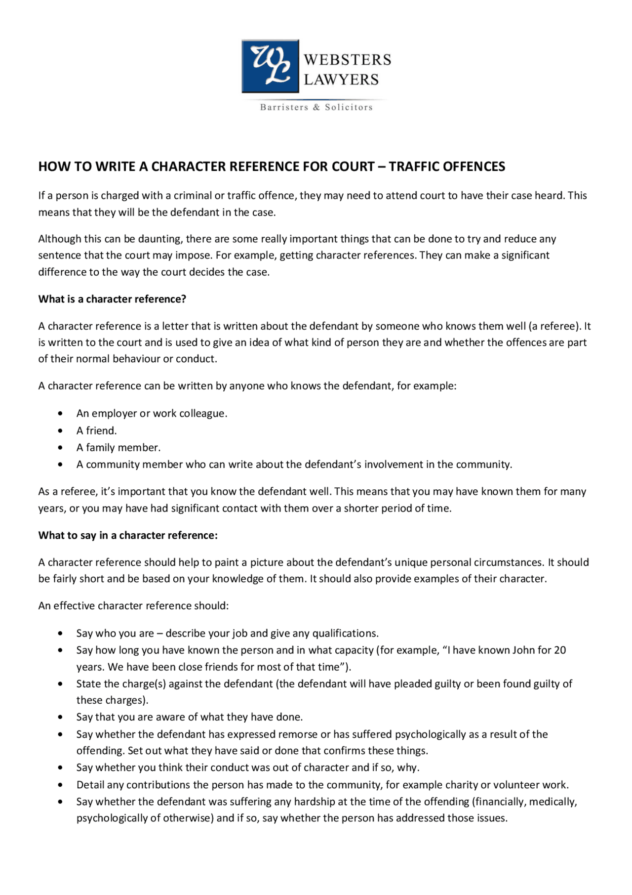 Credit Reference Vs Character Reference HOW TO WRITE A CHARACTER REFERENCE FOR COURT | Study notes Business ...