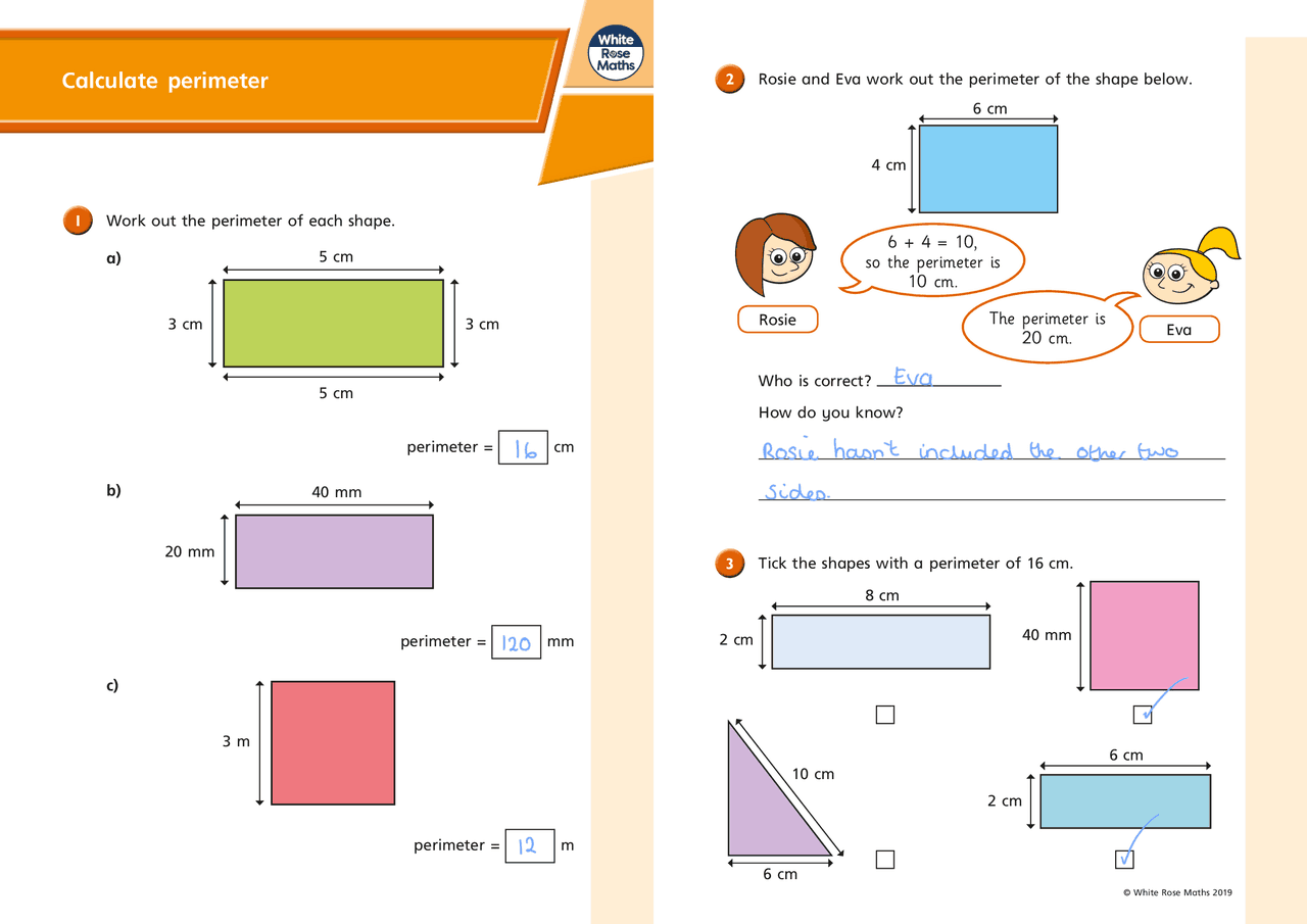 Map Questions Math Perimeter Calculate perimeter | Schemes and Mind Maps Elementary Mathematics ...