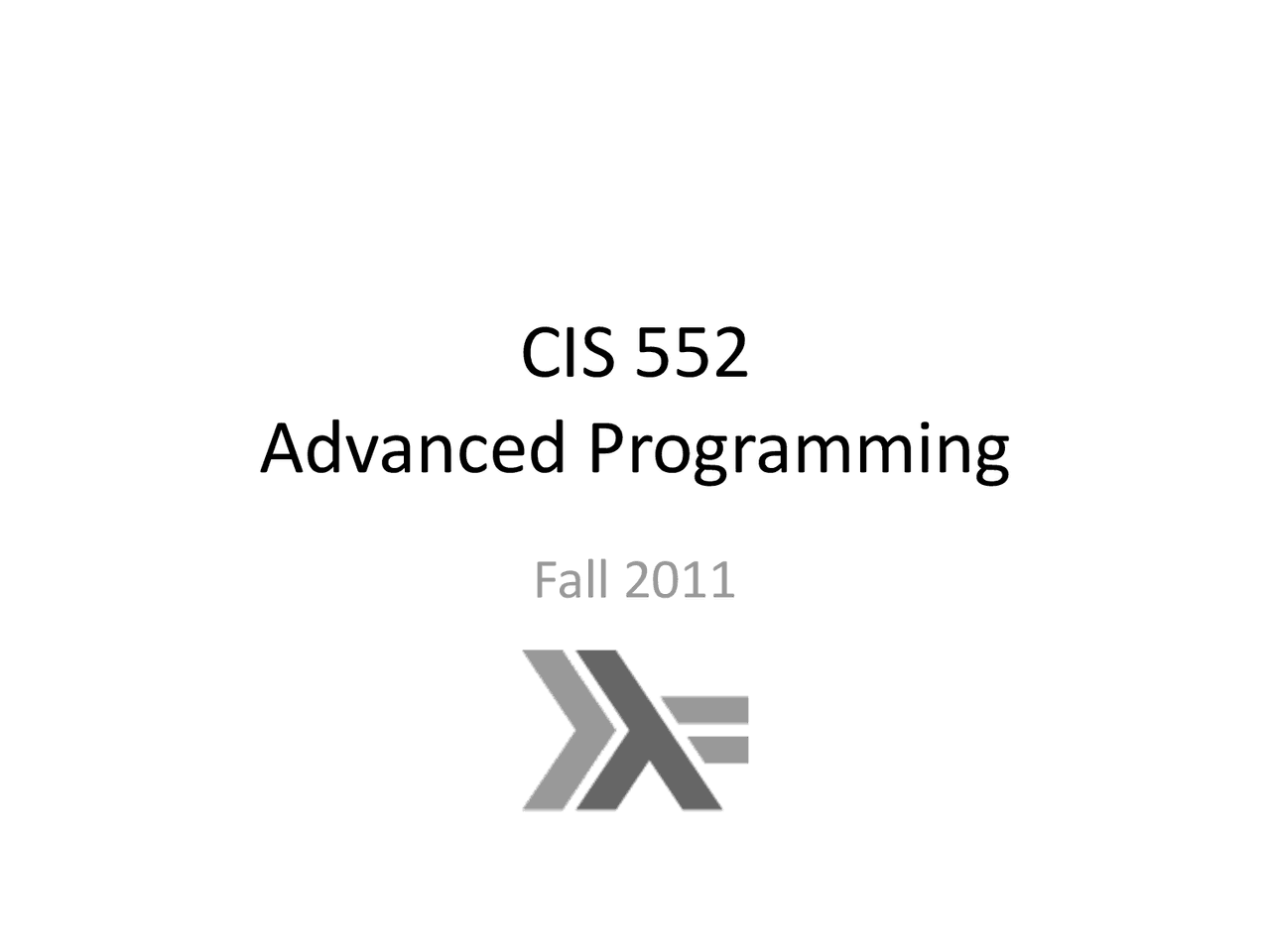 Advanced Programming: Lecture 1 | Study notes Engineering | Docsity
