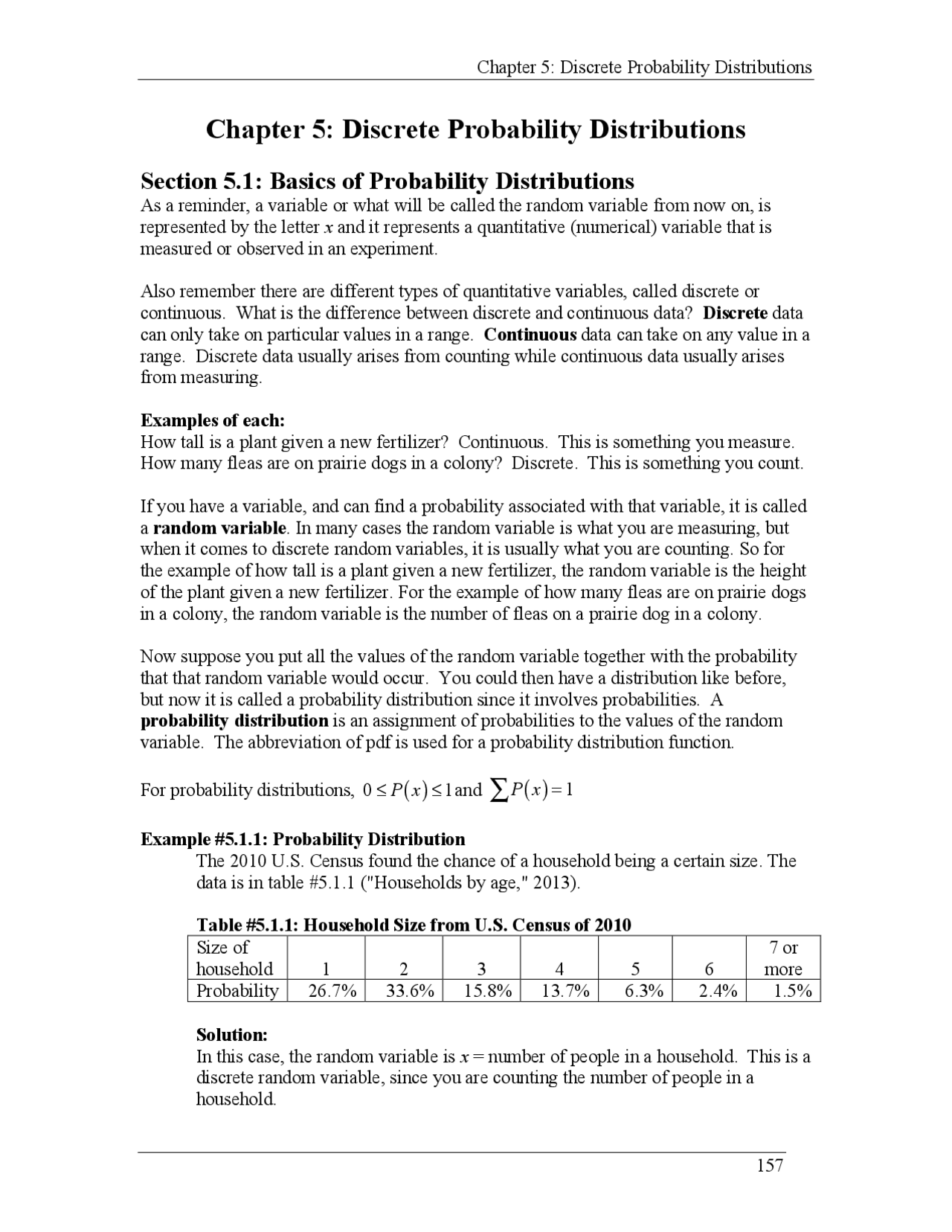 Chapter 5: Discrete Probability Distributions | Study notes Statistics ...