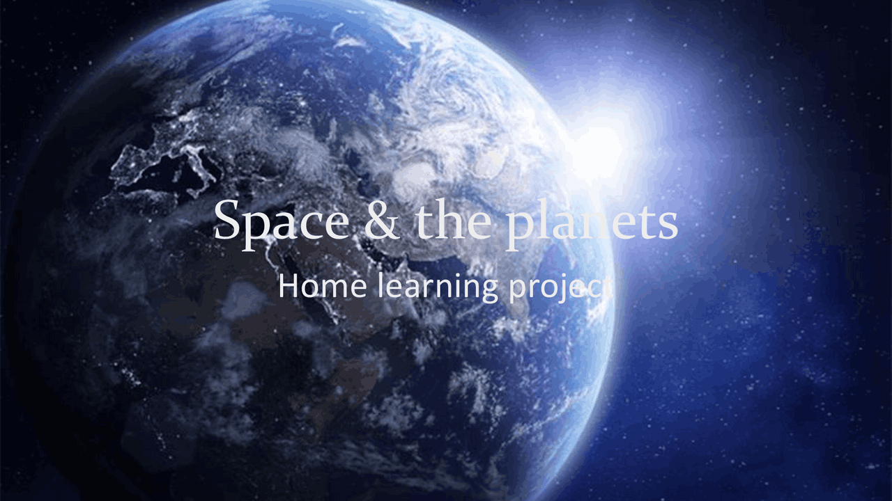 Space & the planets | Lecture notes English | Docsity