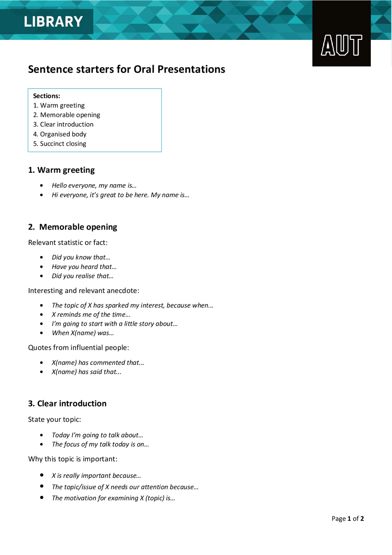 Sentence Starters For A Research Paper at Terry Greene blog