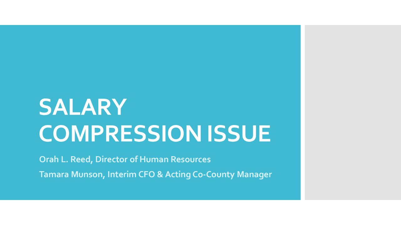 Salary compression issue | Study Guides, Projects, Research Acting ...