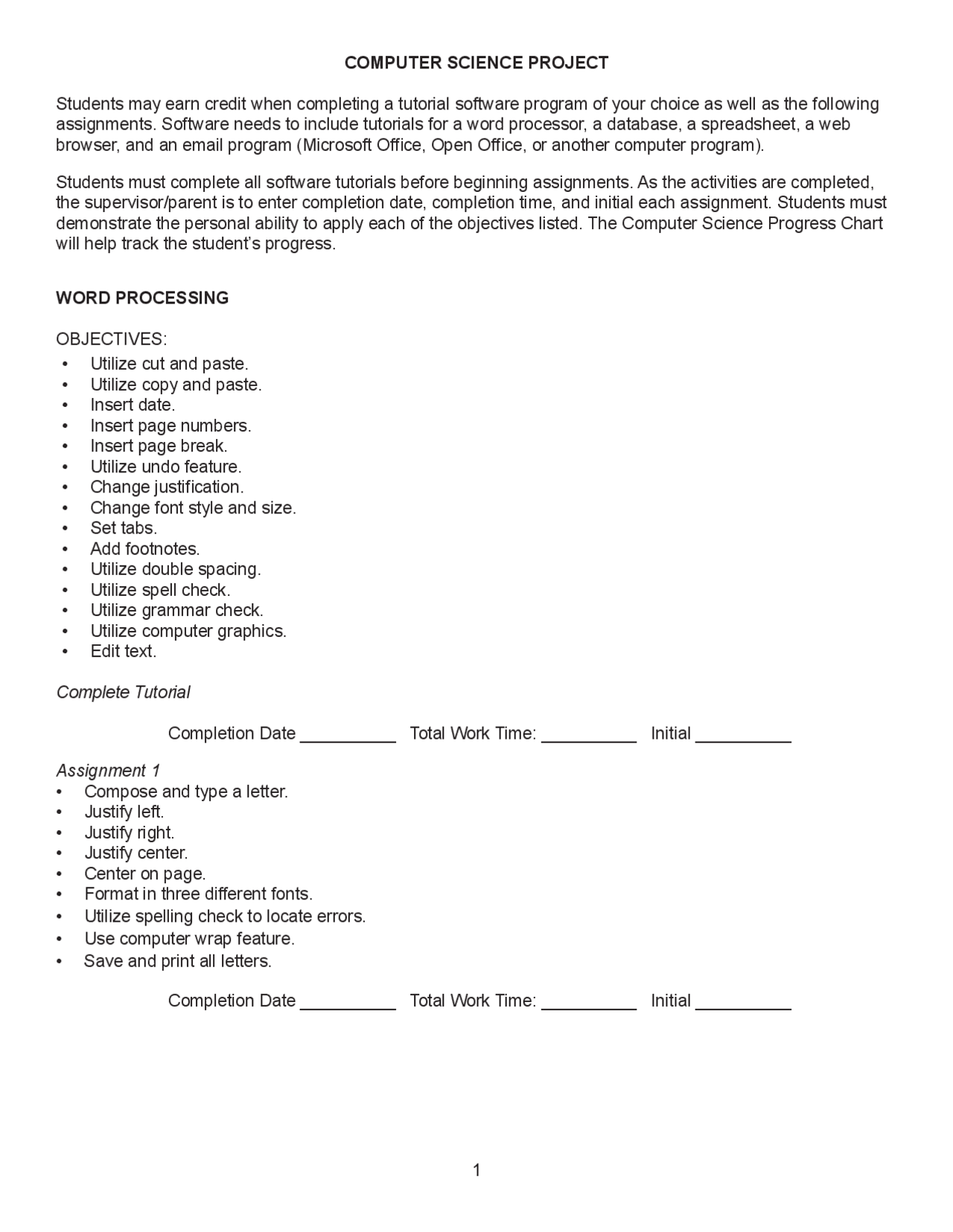 Computer Science Project Documentaion Example 1 COMPUTER SCIENCE PROJECT Students may earn credit ... | Study notes ...