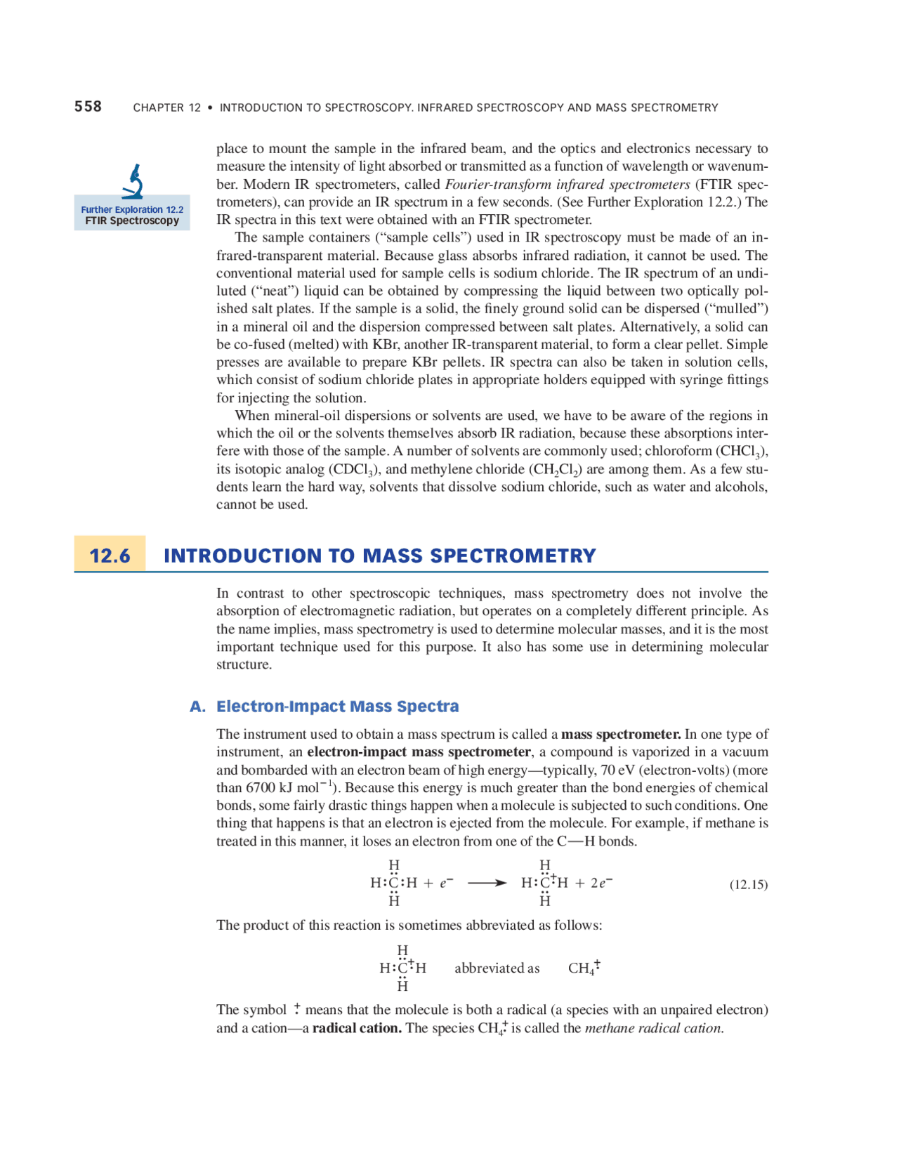 Mass Spectrometry Notes.pdf 12.6 INTRODUCTION TO MASS SPECTROMETRY | Study notes Optics | Docsity