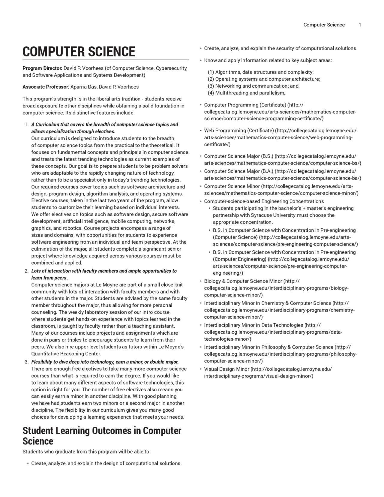 Computer Science | Lecture notes Computer Science | Docsity