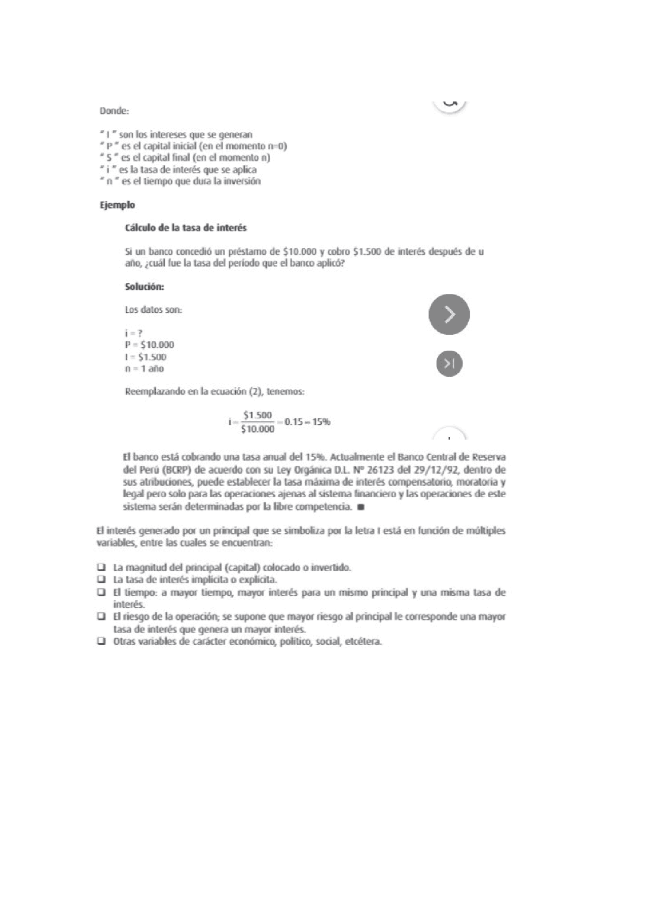 Ejercicios sobre tasa de interés | Ejercicios de Finanzas | Docsity