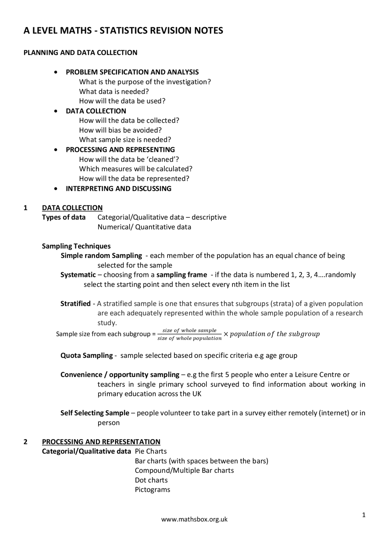 Statistics Engineering Mathematics Notes Statistical Mathematics is one of the challenging and best courses to ...