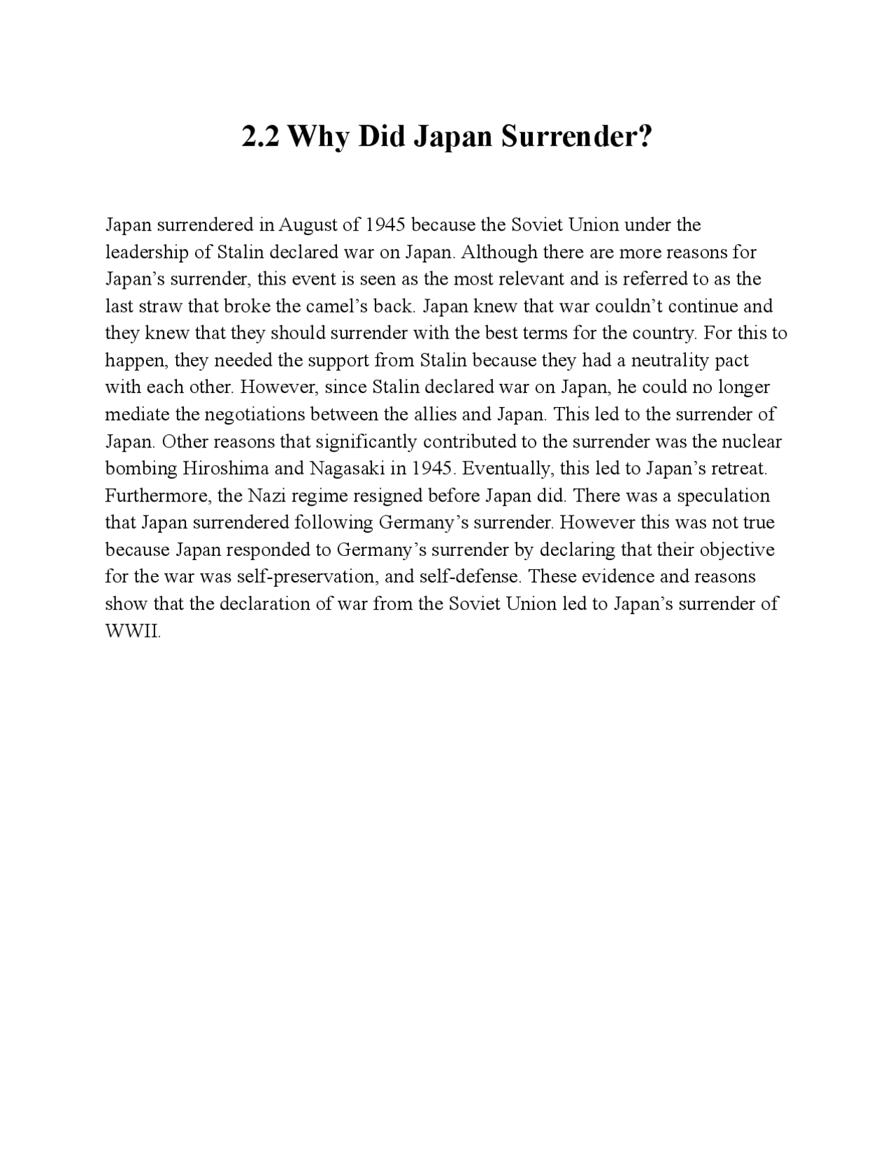 World History 12 assignment | Assignments History - Docsity