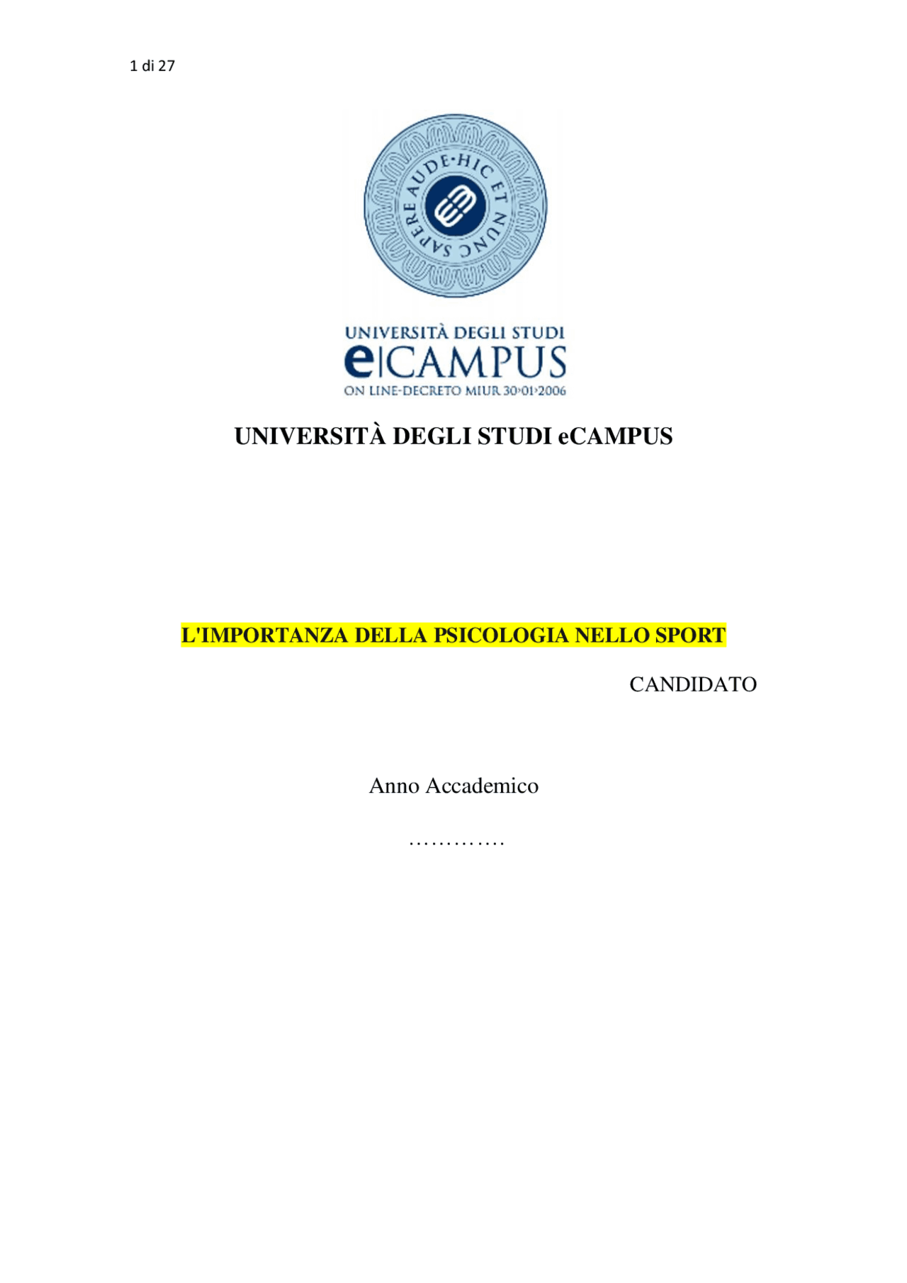 ESEMPIO TESI FACOLTA DI SCIENZE MOTORIE E SPORTIVE ECAMPUS MATERIA esempio-tesi-facolta-di-scienze-motorie-e-sportive-ecampus-materia