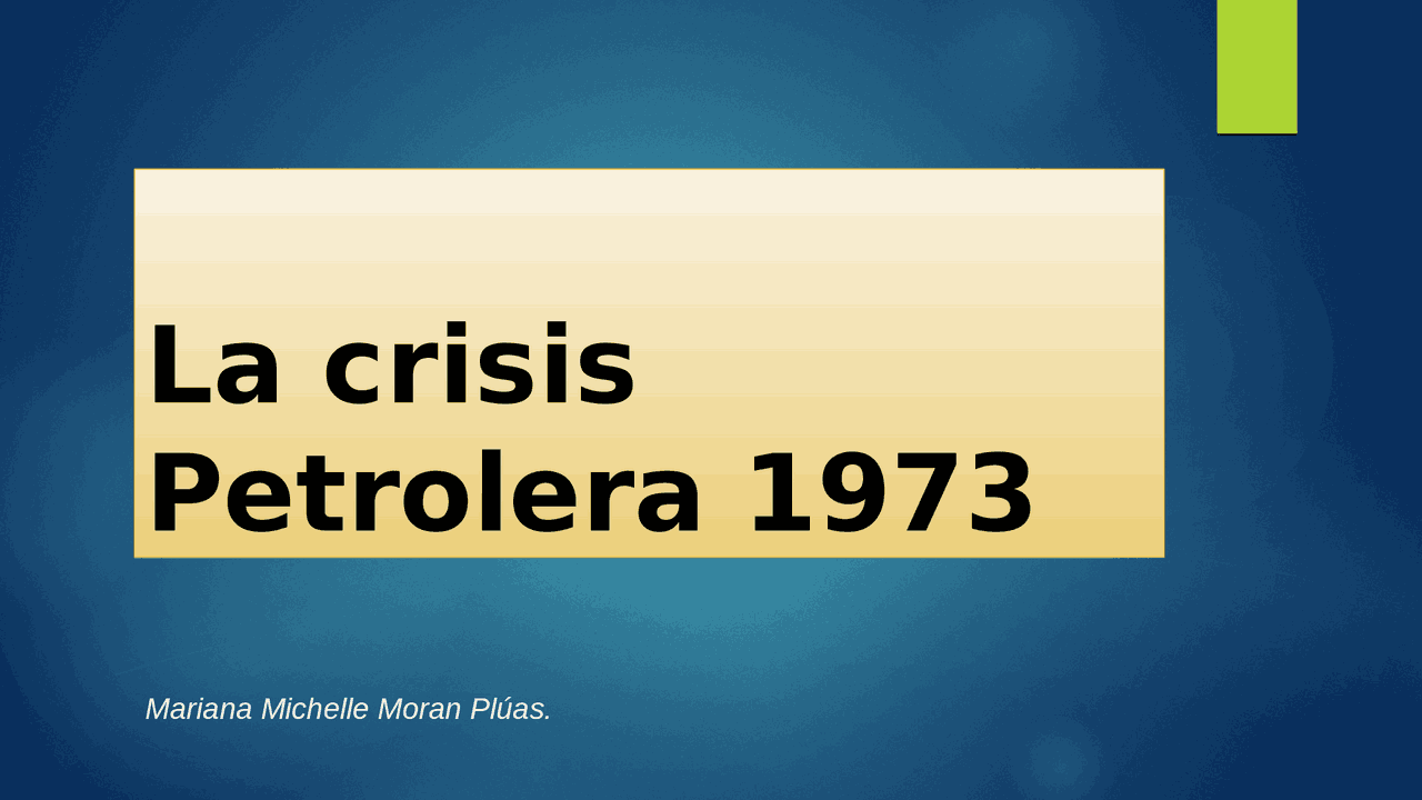 La Crisis del Petróleo de 1973: Orígenes, Consecuencias y Impacto en ...