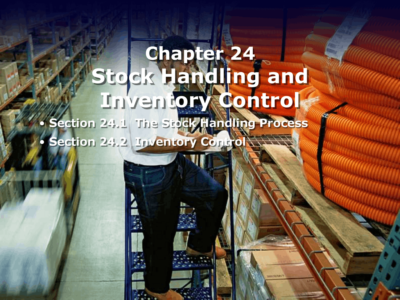 Stock Handling and Inventory Control Study notes Marketing Docsity
