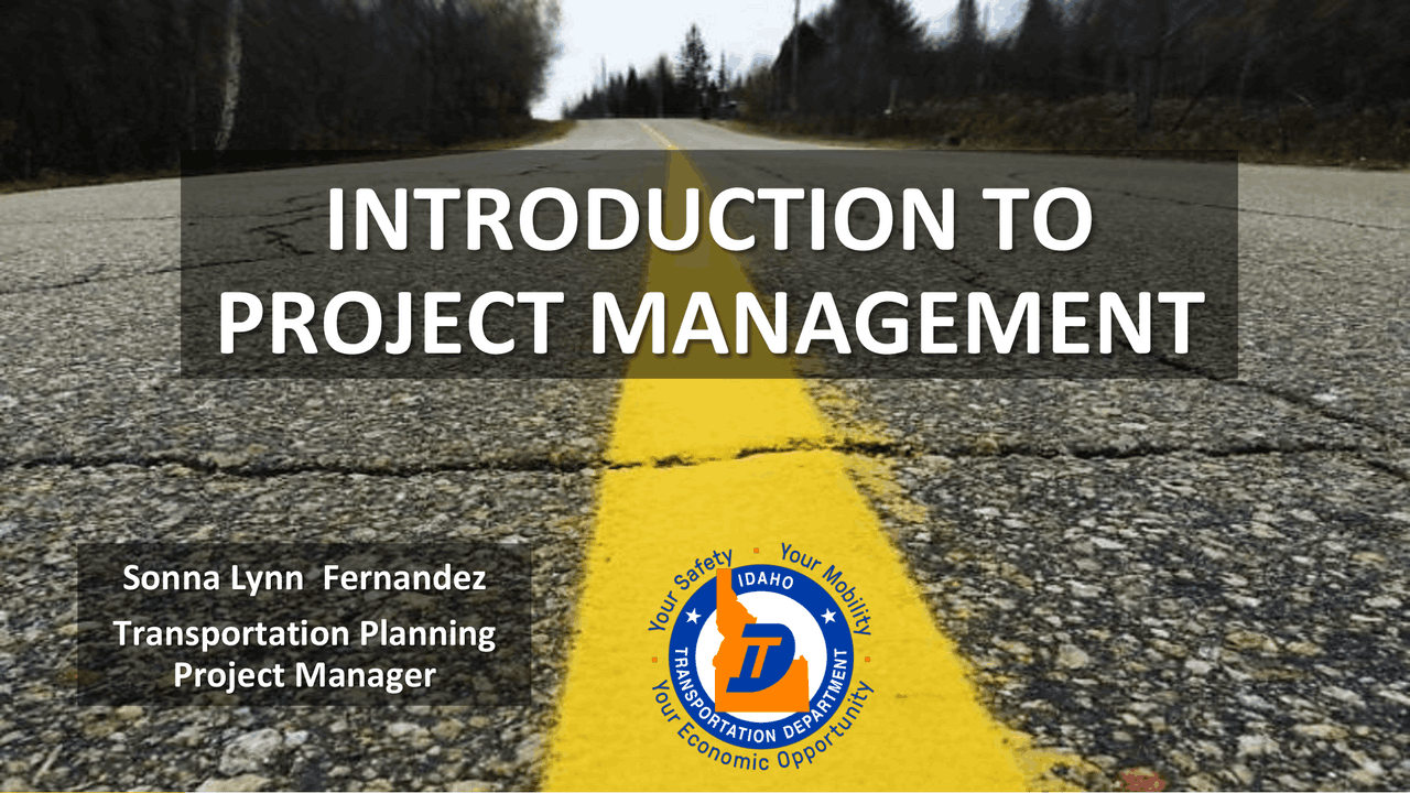 INTRODUCTION TO PROJECT MANAGEMENT Lecture Notes Project Management introduction-to-project-management-lecture-notes-project-management