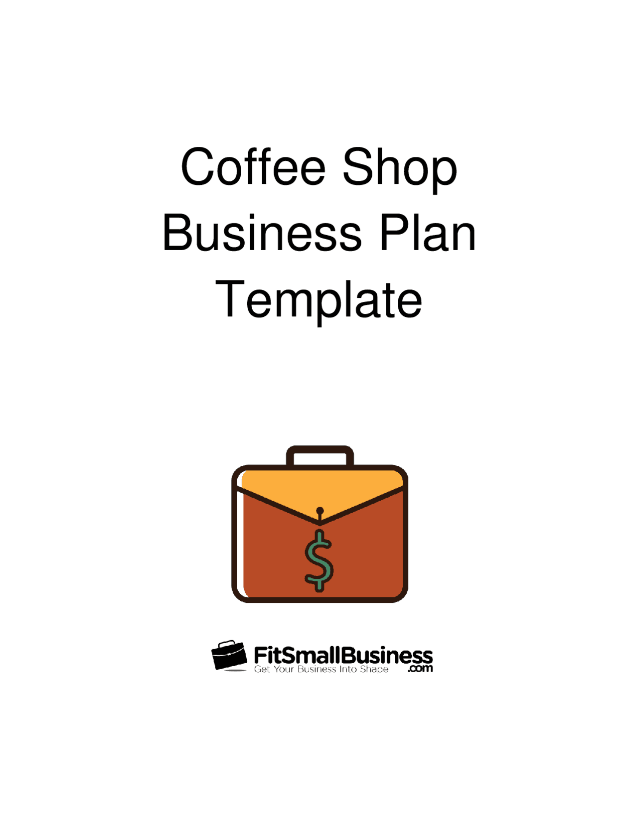 Coffee Shop Business Plan Template | Schemes and Mind Maps Business ...