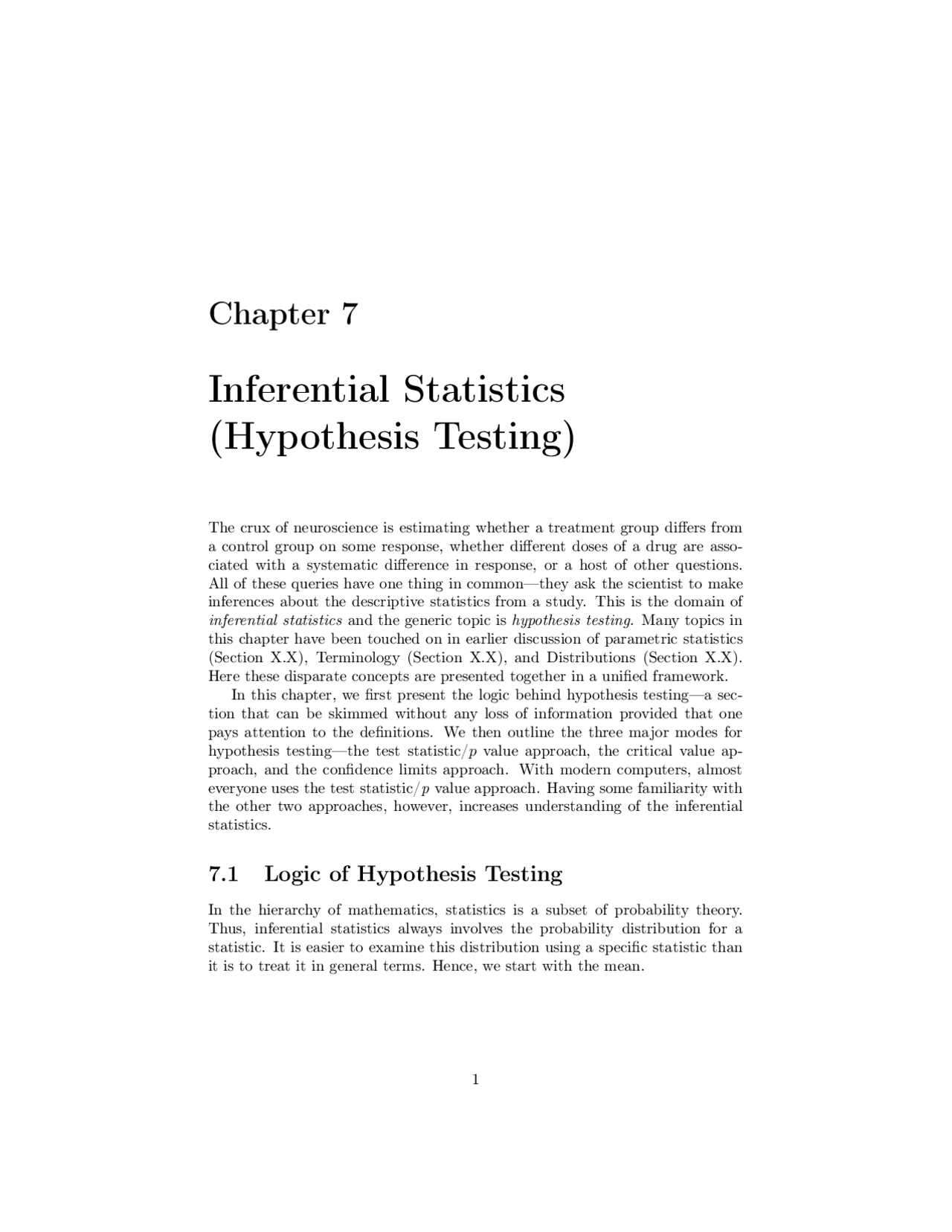 Inferential Statistics (Hypothesis Testing) | Study notes Statistics ...