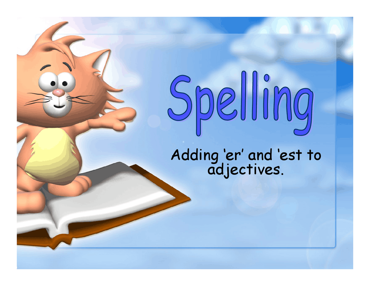 Adding 'er' and 'est' to Adjectives: Rules and Exceptions | Study notes ...