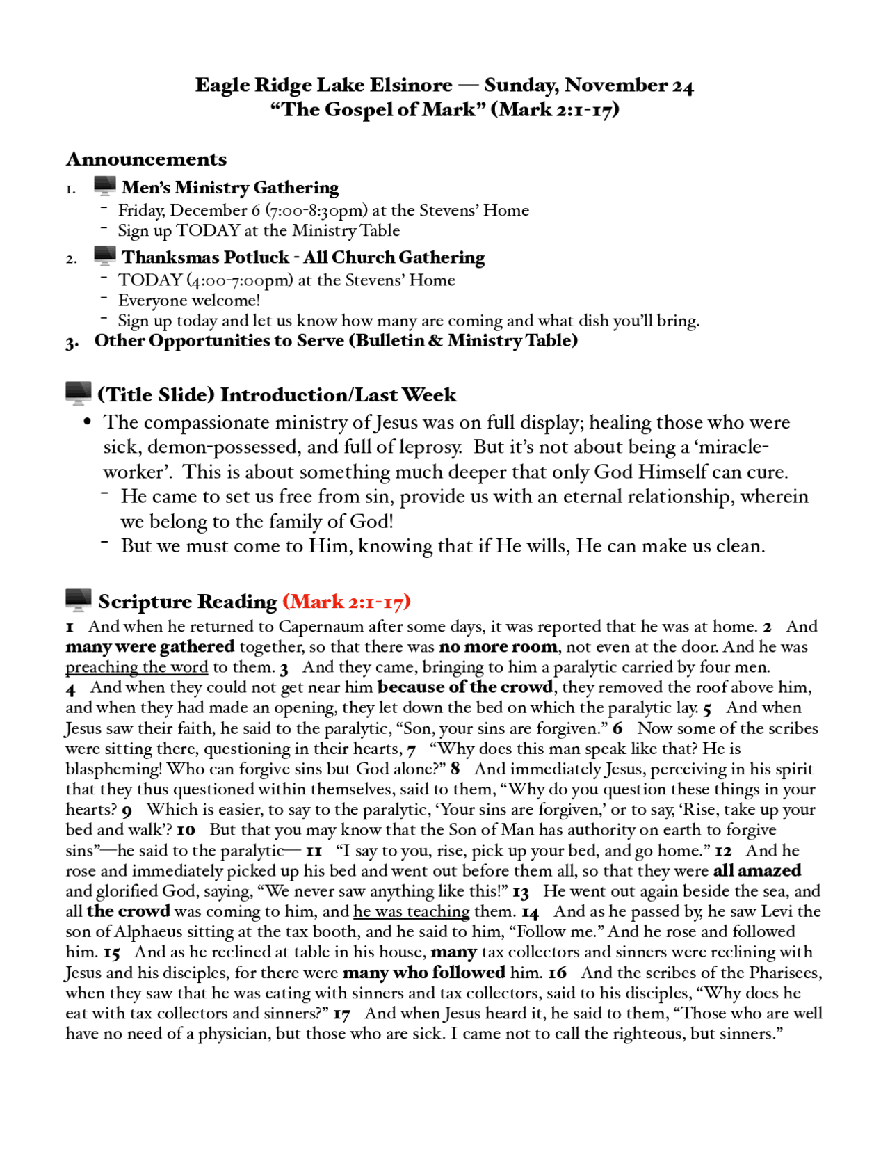 The Gospel Of Mark Chapter 2 Part 1 Study Notes Law Docsity the-gospel-of-mark-chapter-2-part-1-study-notes-law-docsity