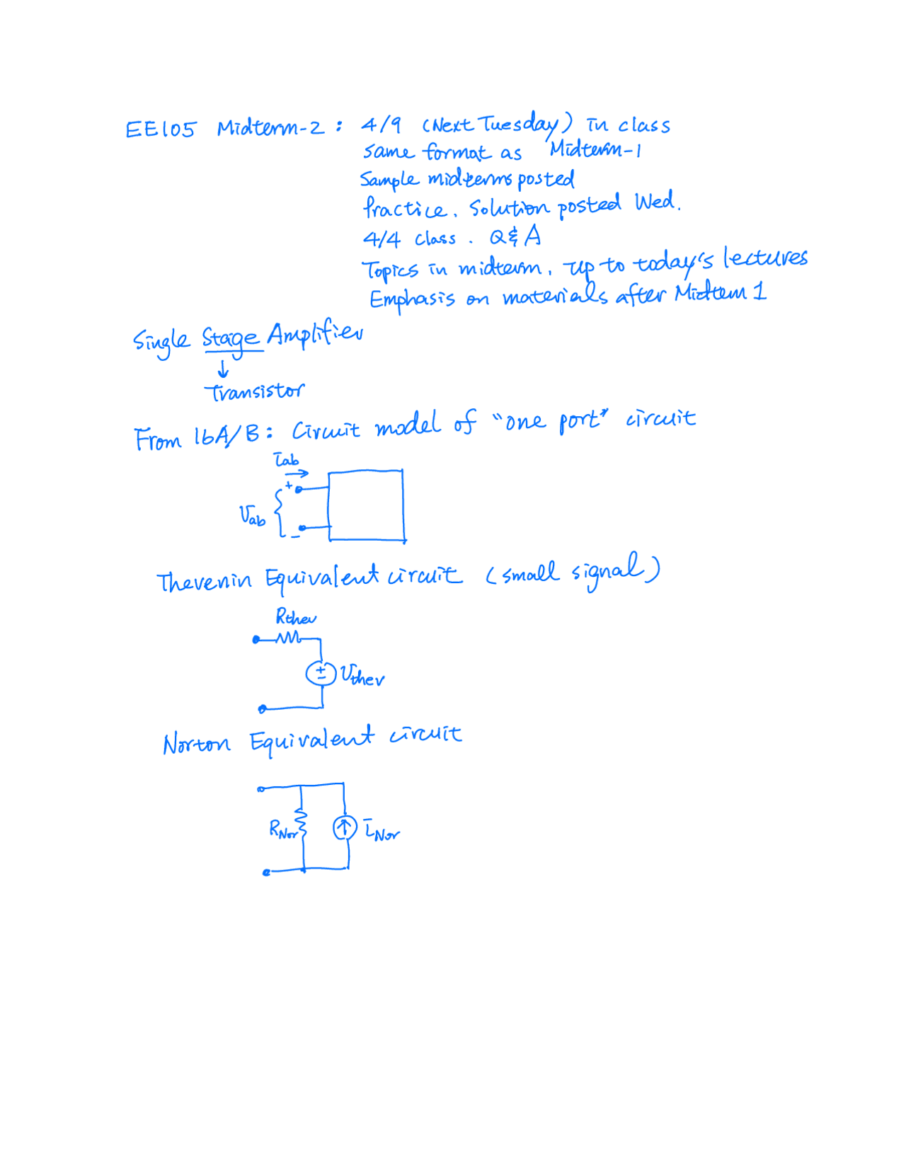 Norton Note Norton Equivalent | Study notes Electrical Circuit Analysis | Docsity