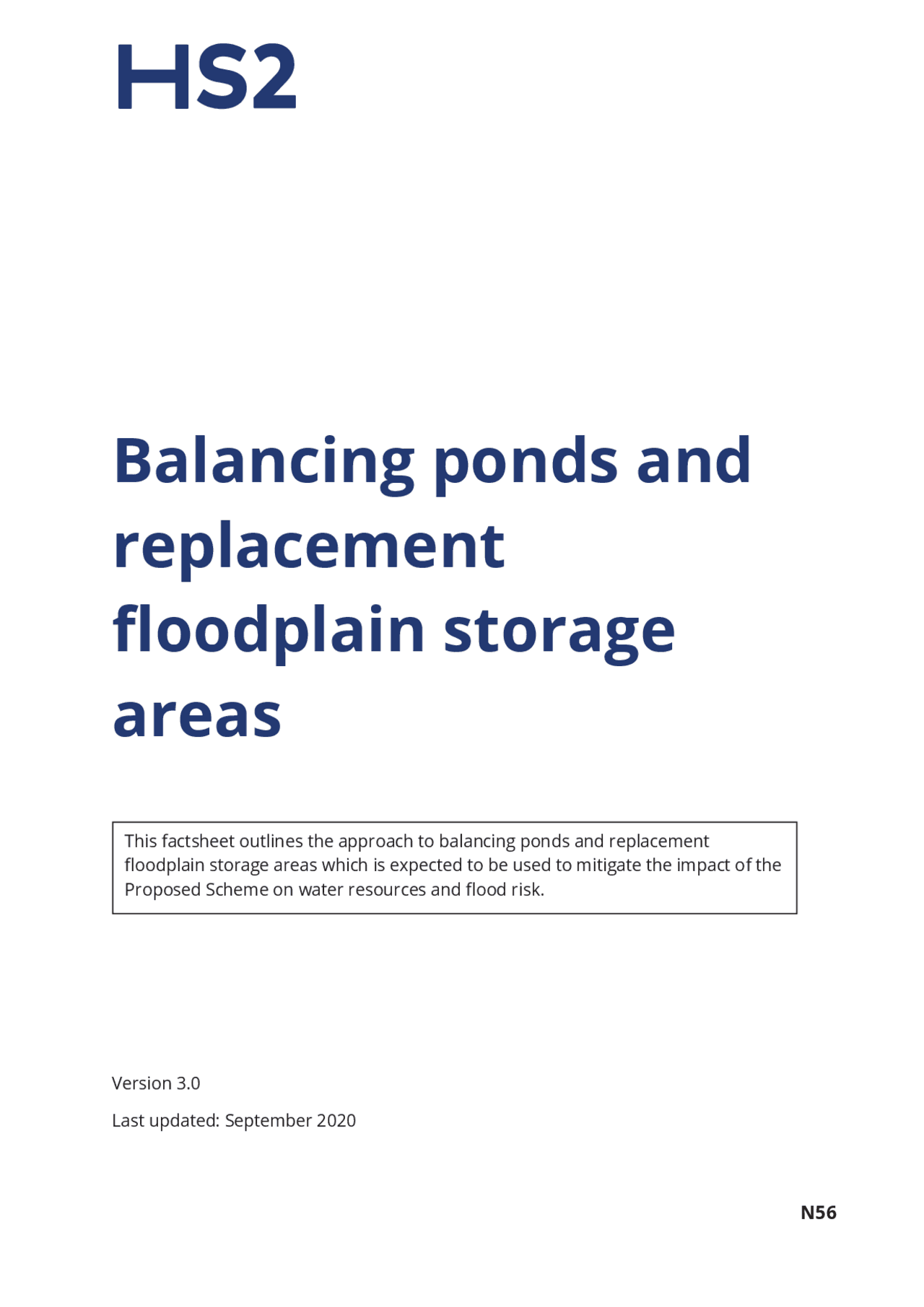 Balancing ponds and replacement floodplain storage areas | Study notes ...